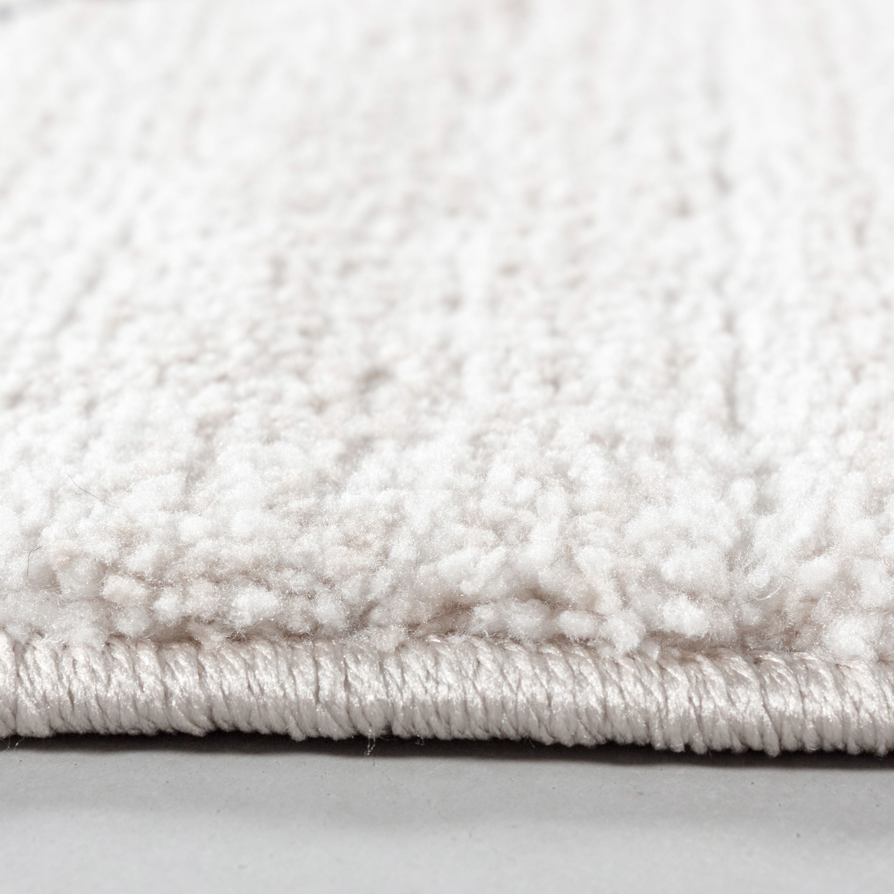 Kurzflor Teppich Wohnzimmer Berber Design Teppich Boho Stil Natur Optik