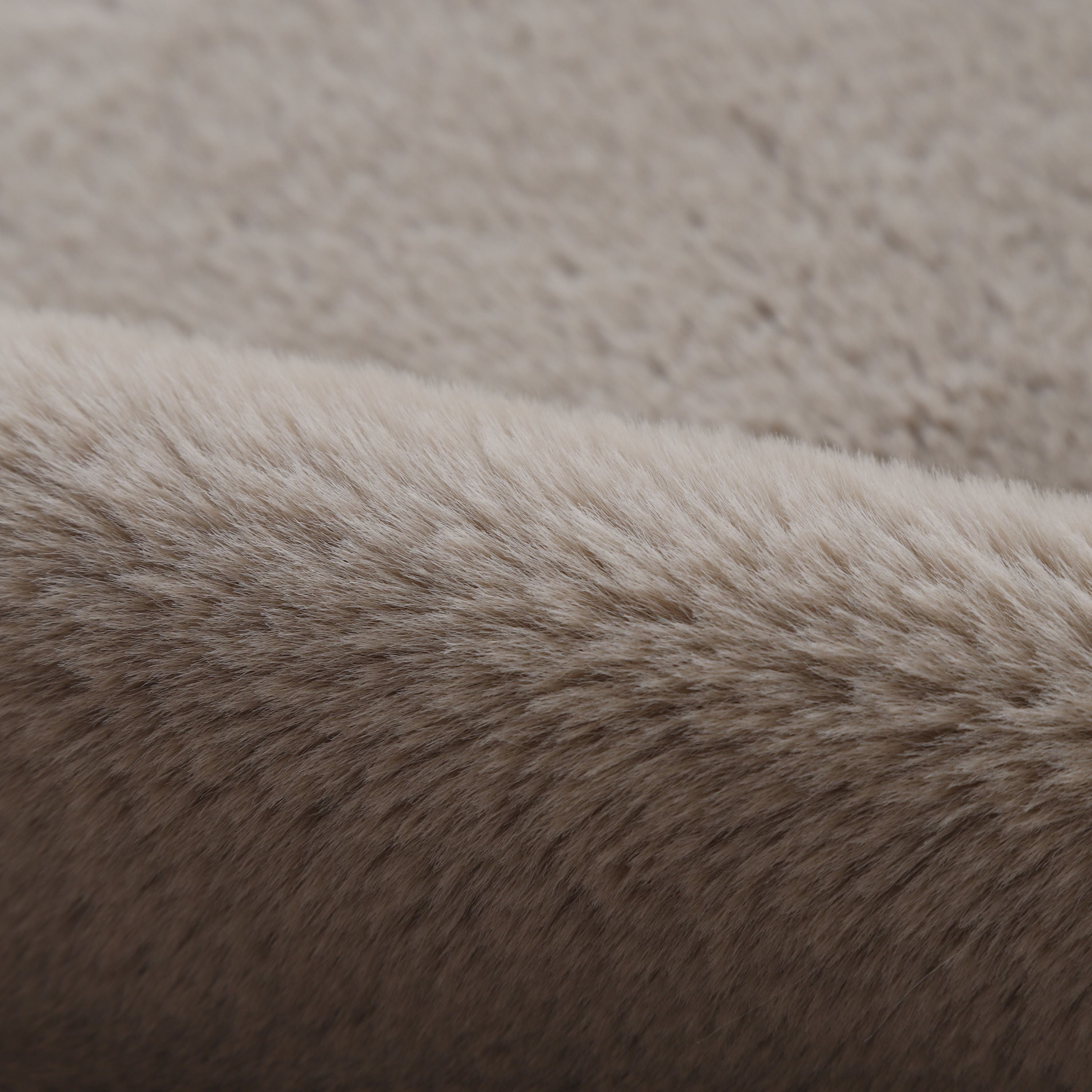 Tapis peluche uni forme peau de mouton tapis fausse fourrure chambre aspect fourrure