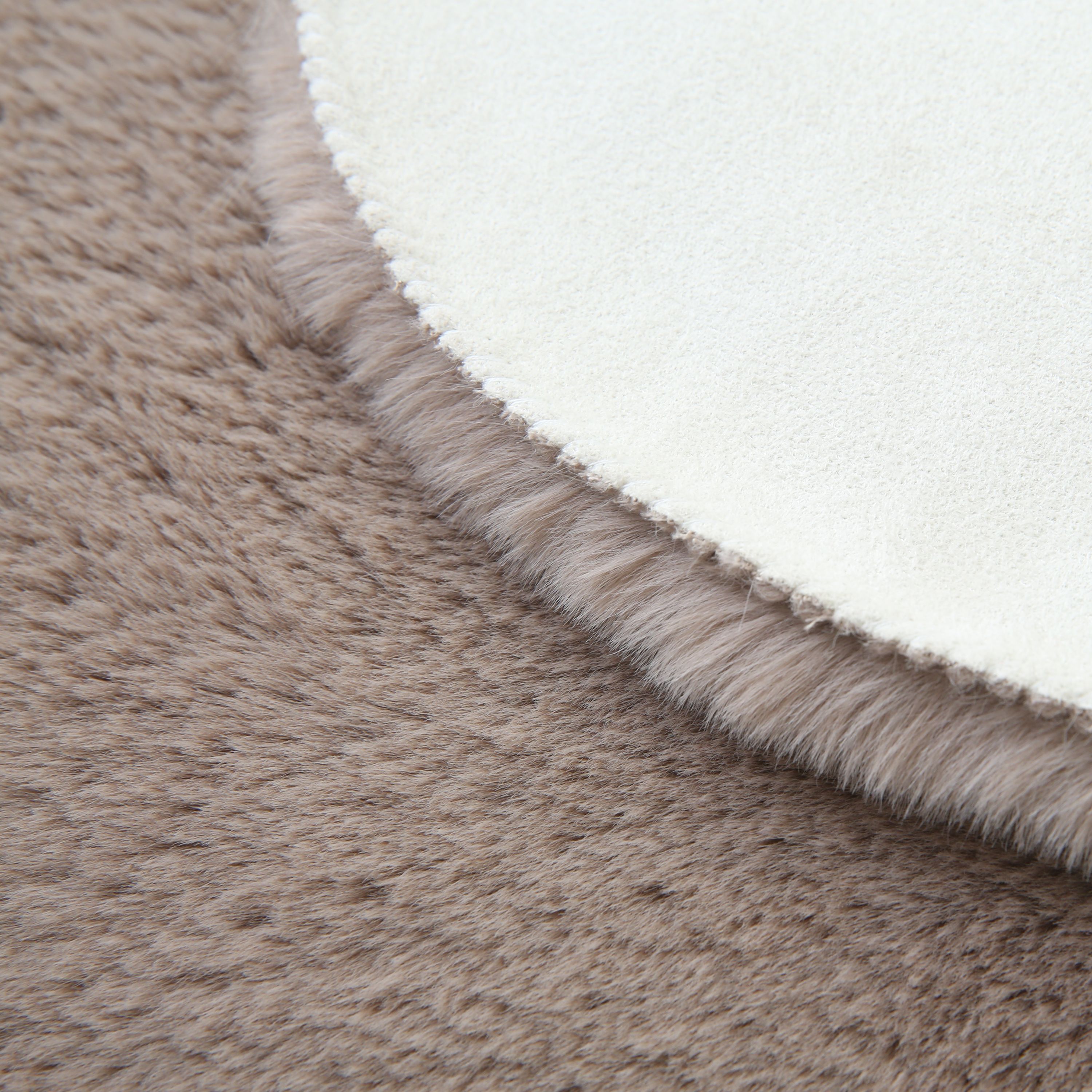 Tapis peluche uni forme peau de mouton tapis fausse fourrure chambre aspect fourrure