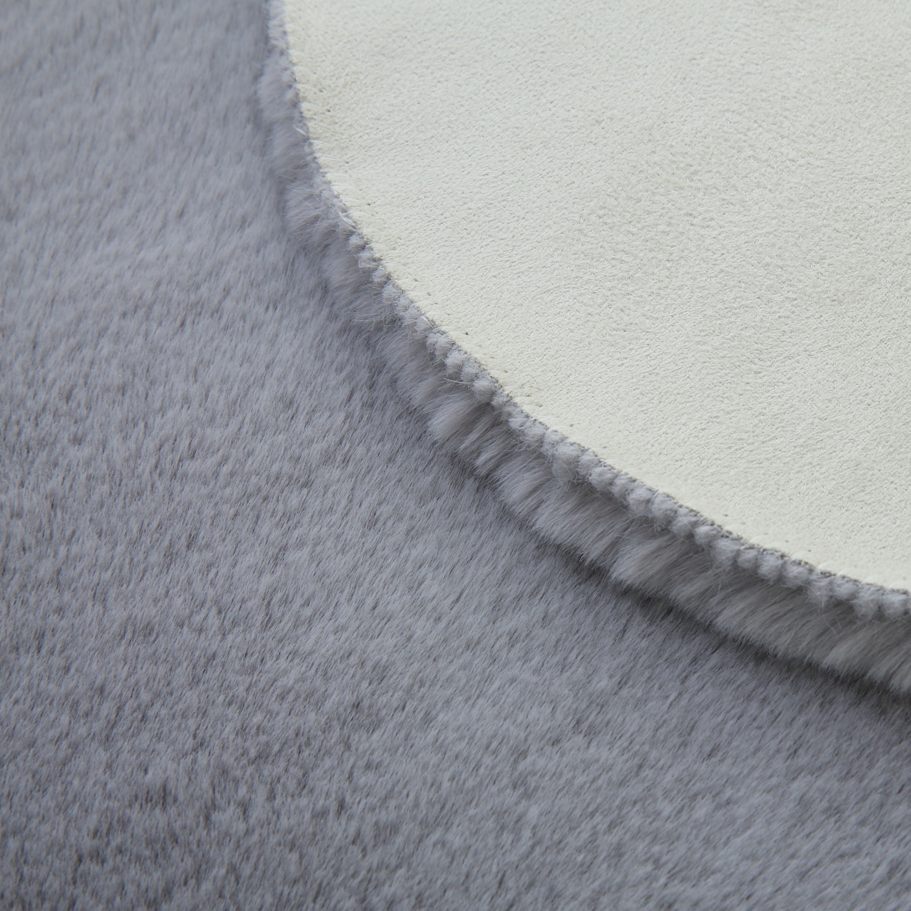 Tapis peluche uni forme peau de mouton tapis fausse fourrure chambre aspect fourrure