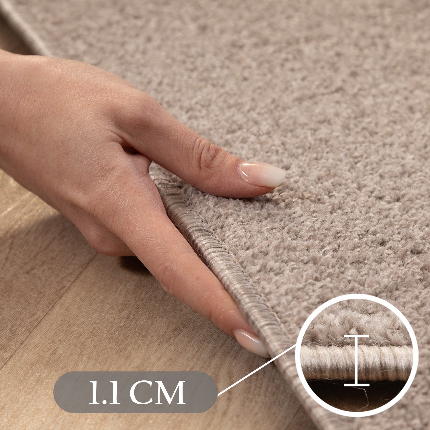 Solid color rug for living room, bedroom, runner, kitchen, short pile, soft