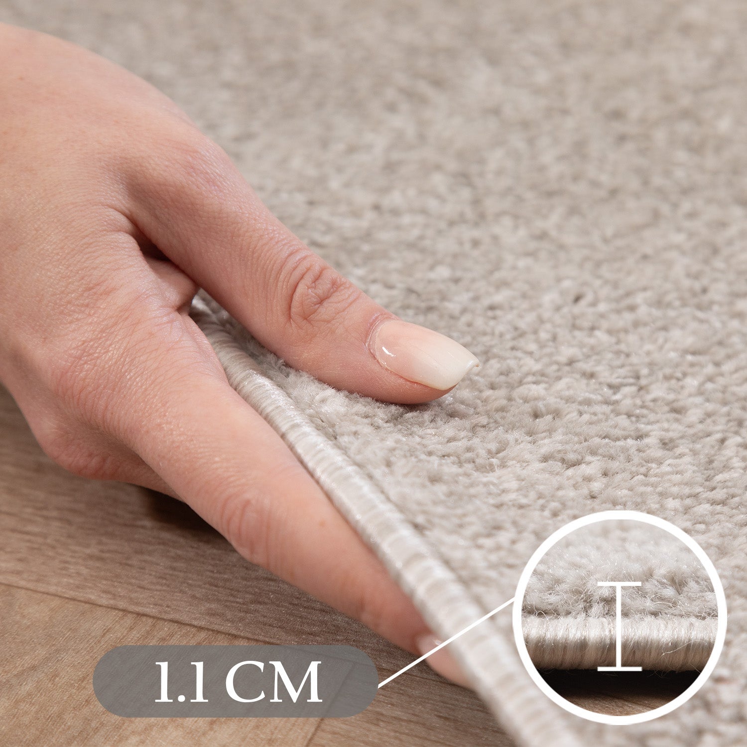 Solid color rug for living room, bedroom, runner, kitchen, short pile, soft