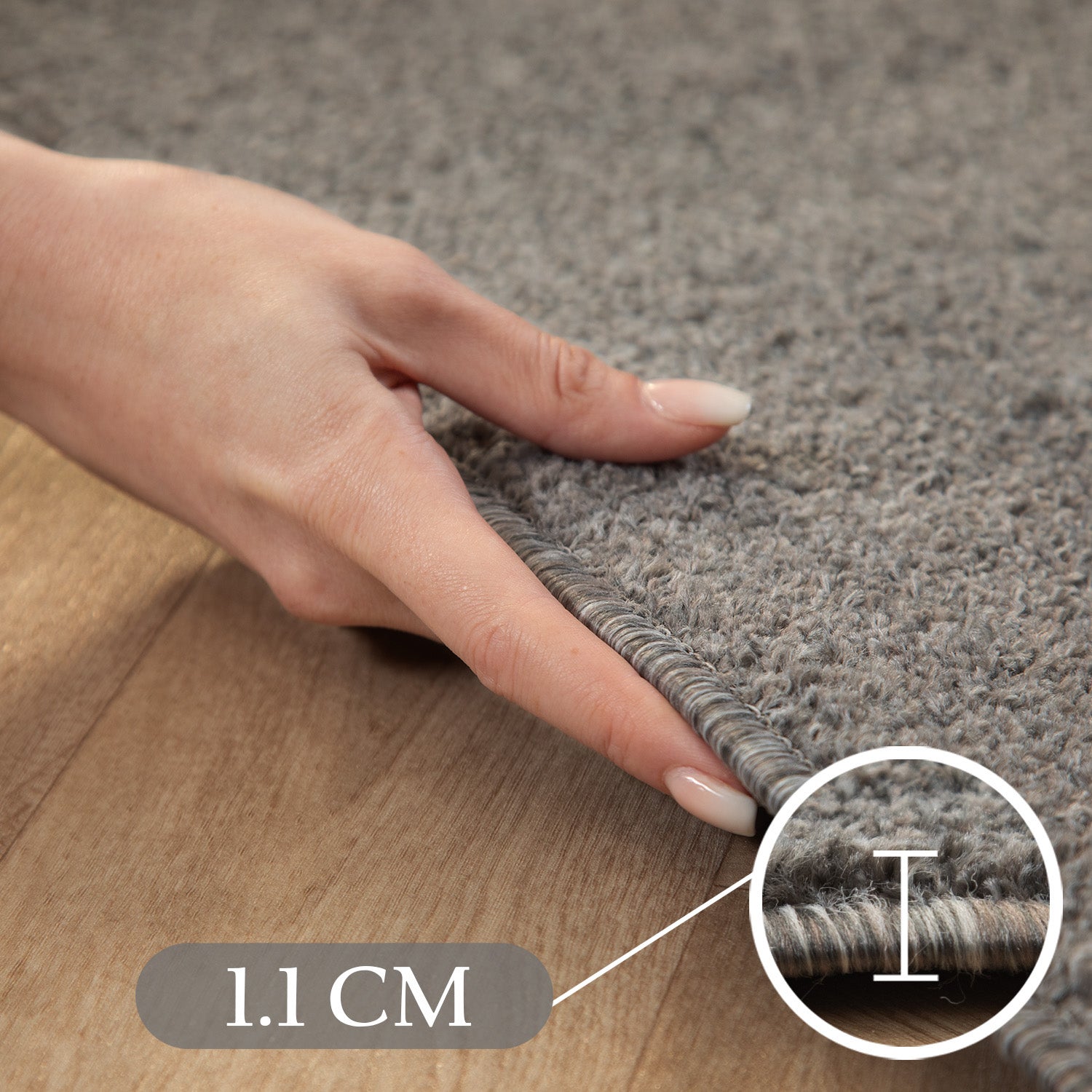 Solid color rug for living room, bedroom, runner, kitchen, short pile, soft