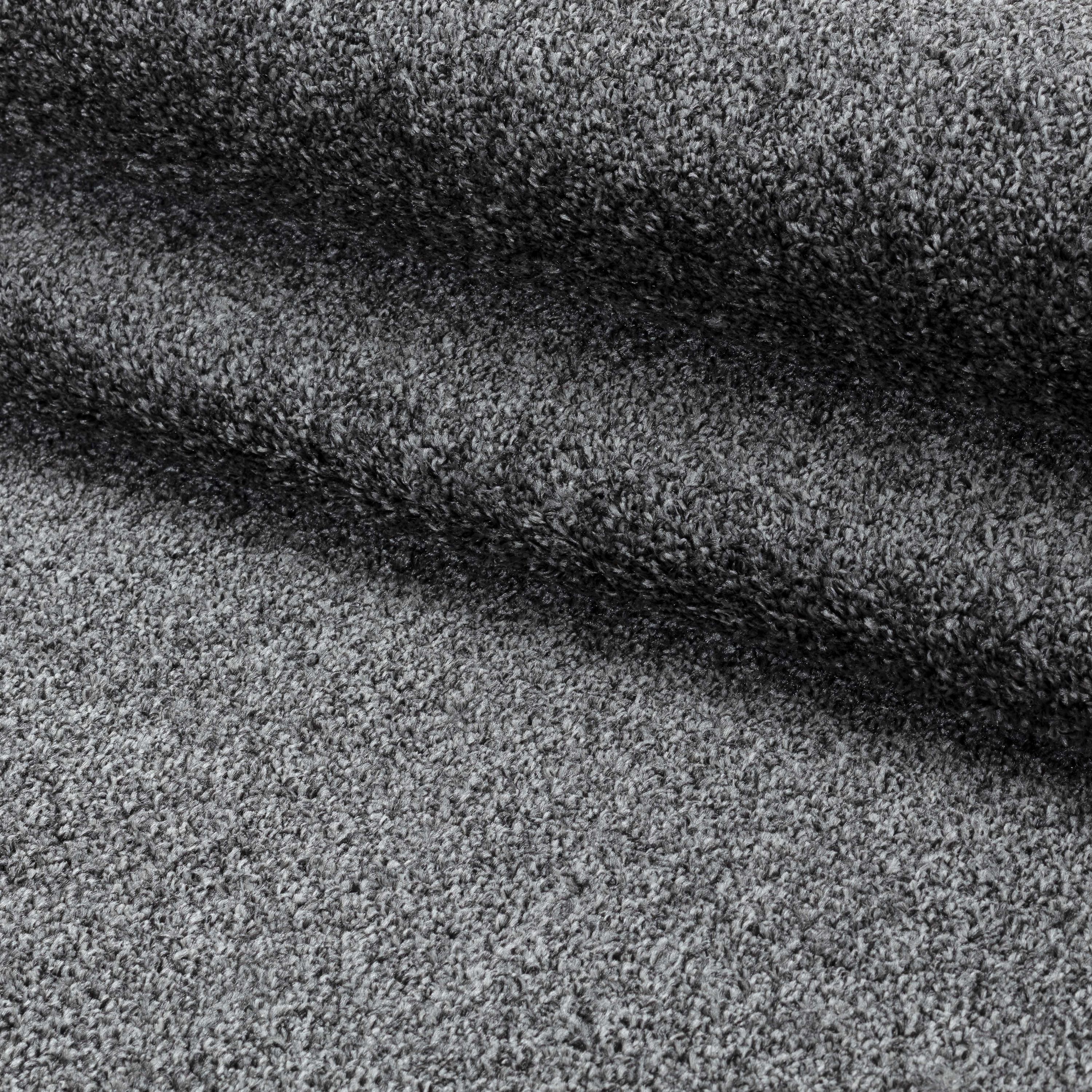 Tapis uni à poils courts pour salon, doux et moderne, dos design en feutre