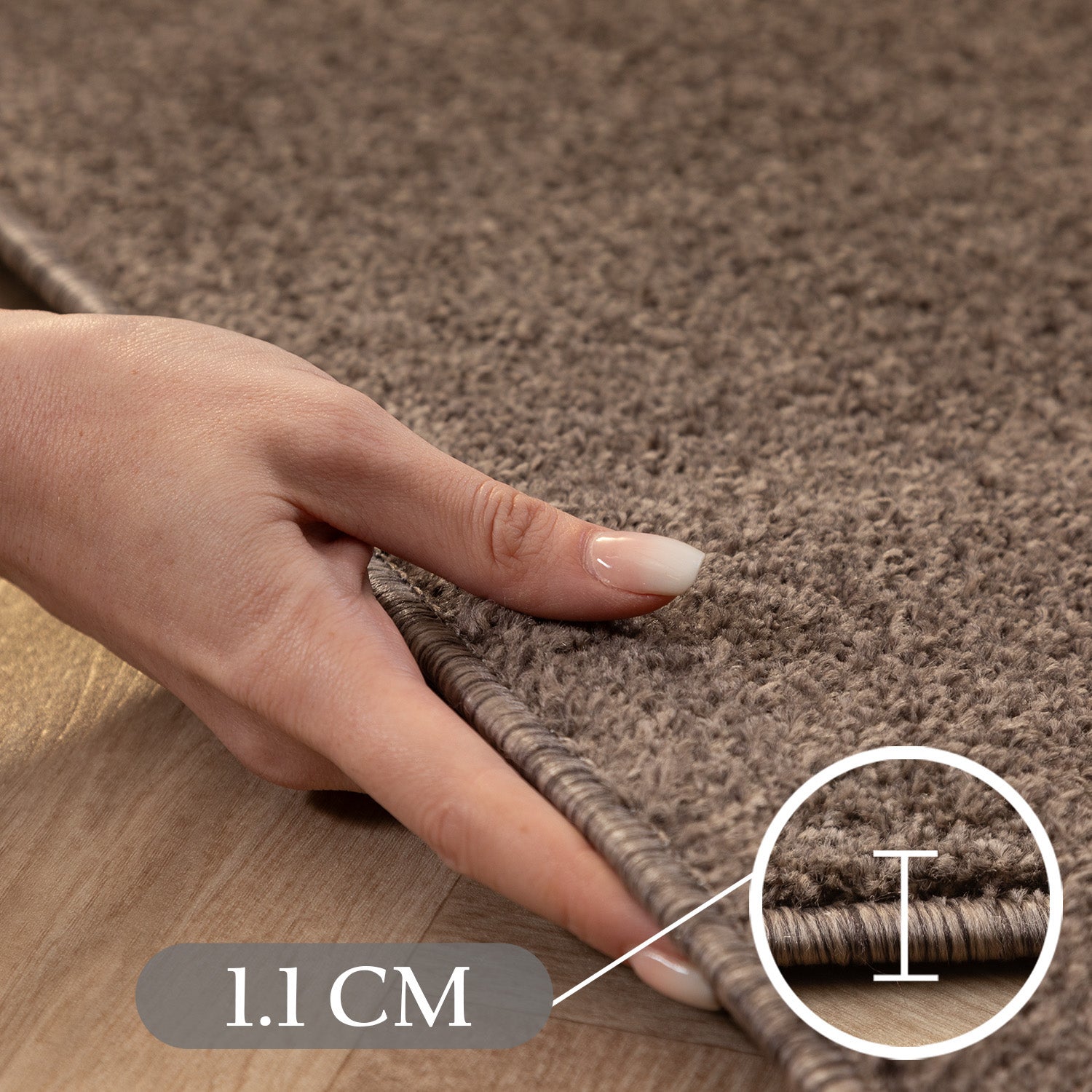 Solid color rug for living room, bedroom, runner, kitchen, short pile, soft