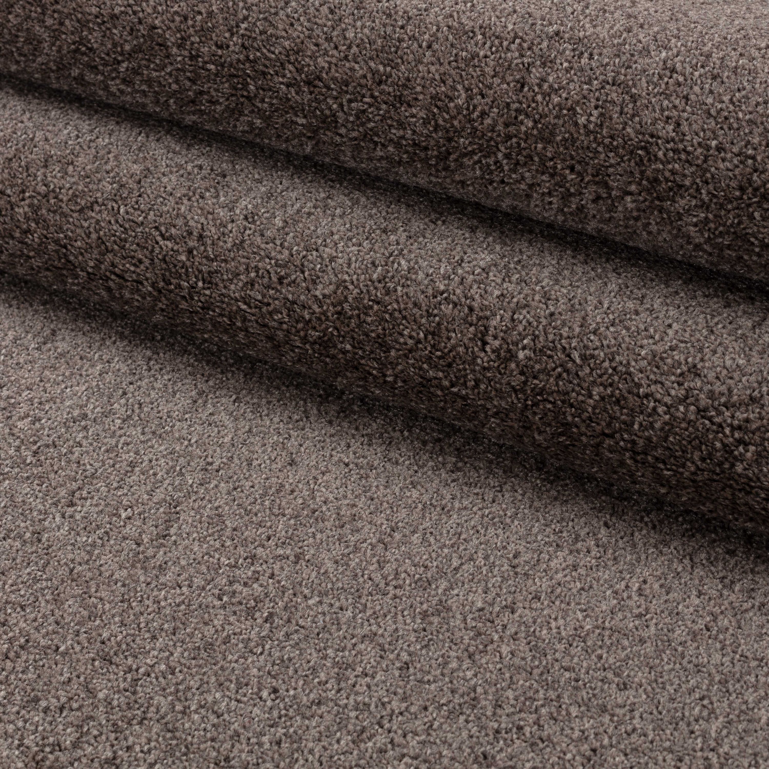 Plain short pile carpet living room soft modern designer back made of felt