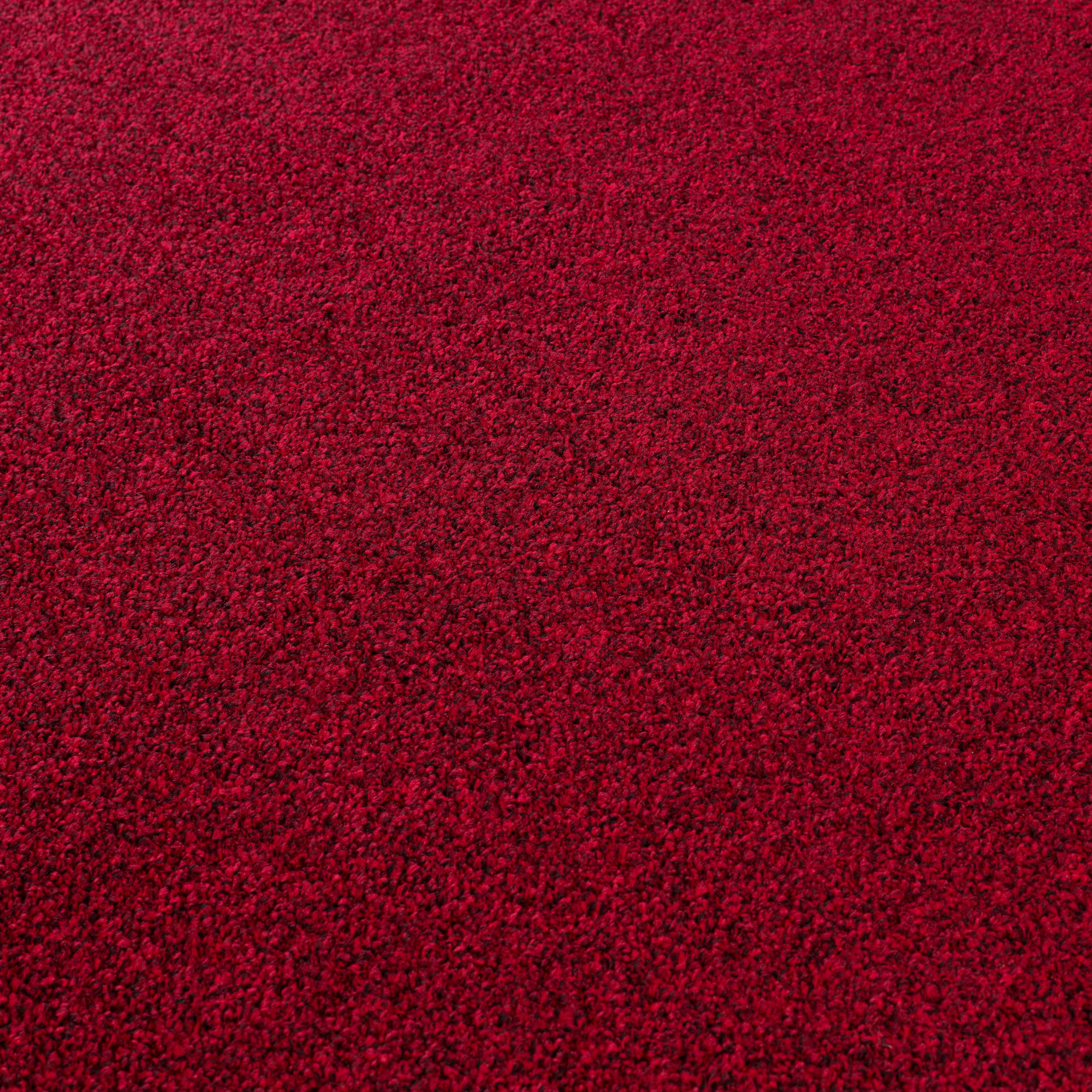 Tapis uni à poils courts pour salon, doux et moderne, dos design en feutre