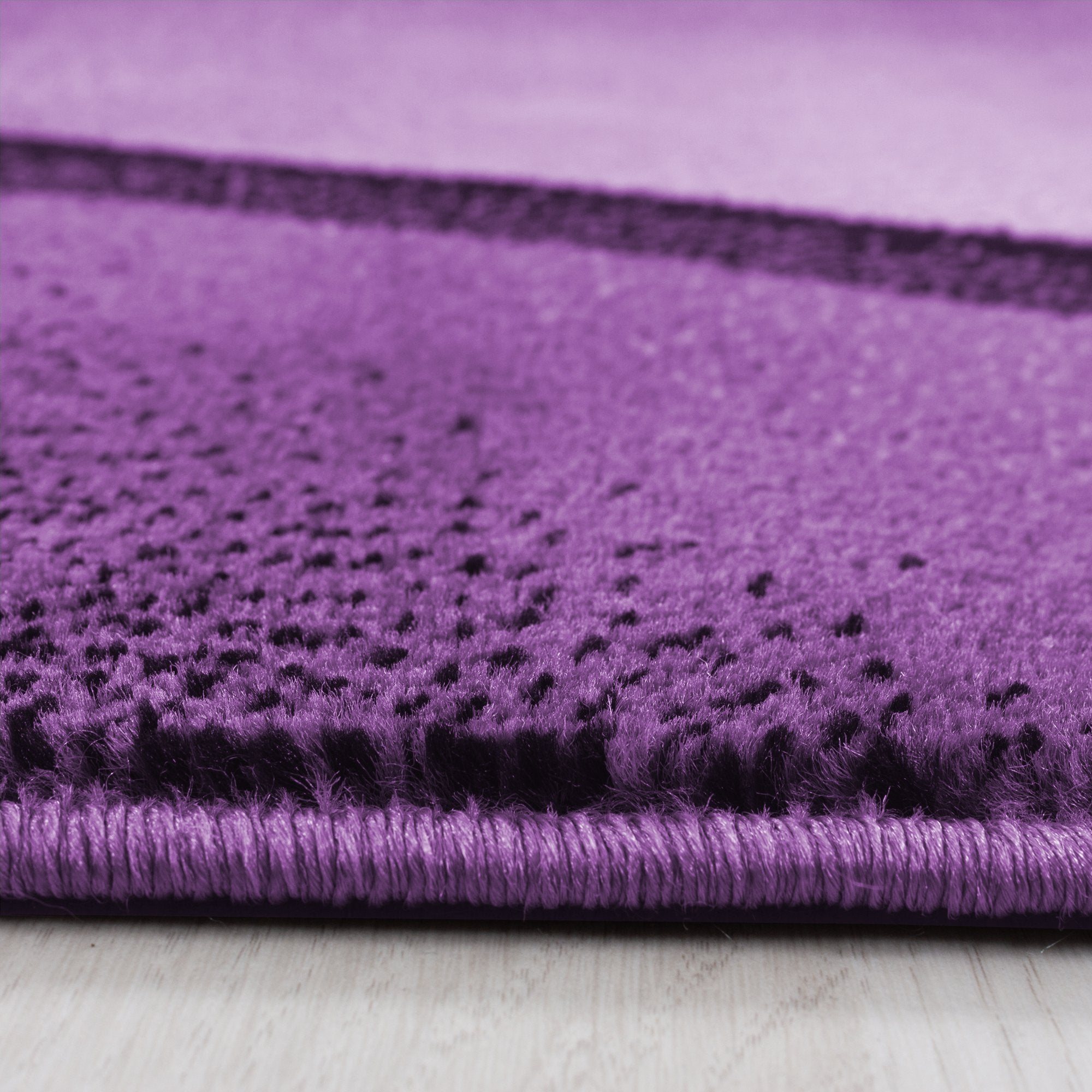 Modern Kurzflor Teppich Wohnzimmer Abstrakt Wellen Design Pflegeleicht