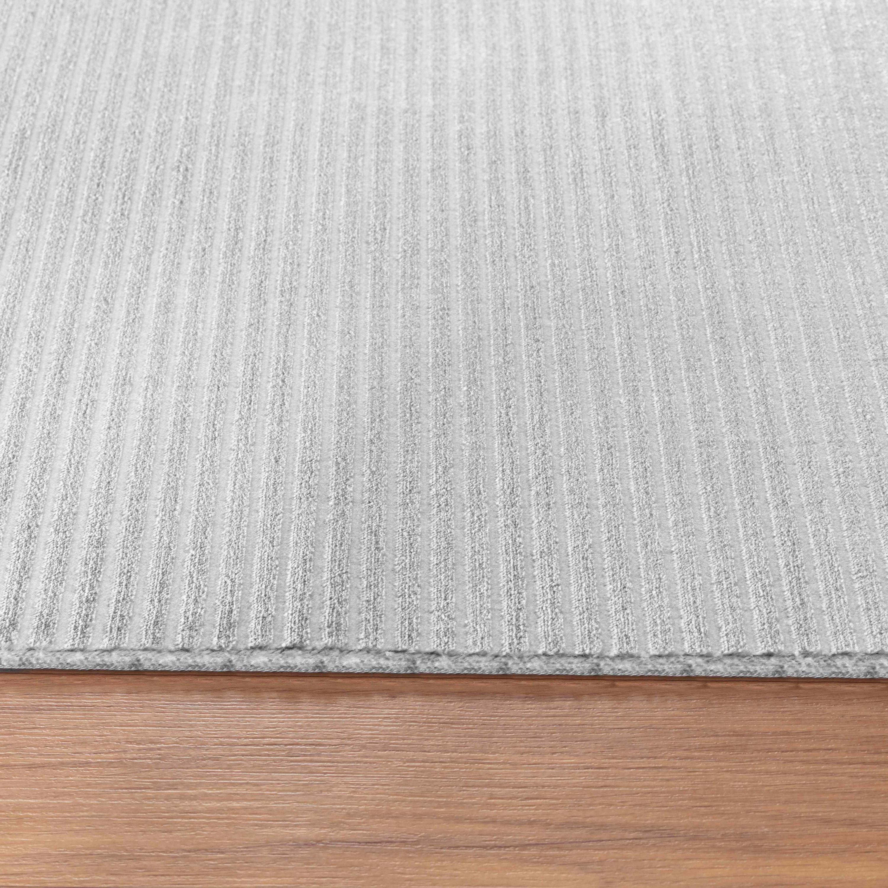 Modern Designer Wohnzimmer Teppich Dünner Einfarbig Boho-Stil Waschbar