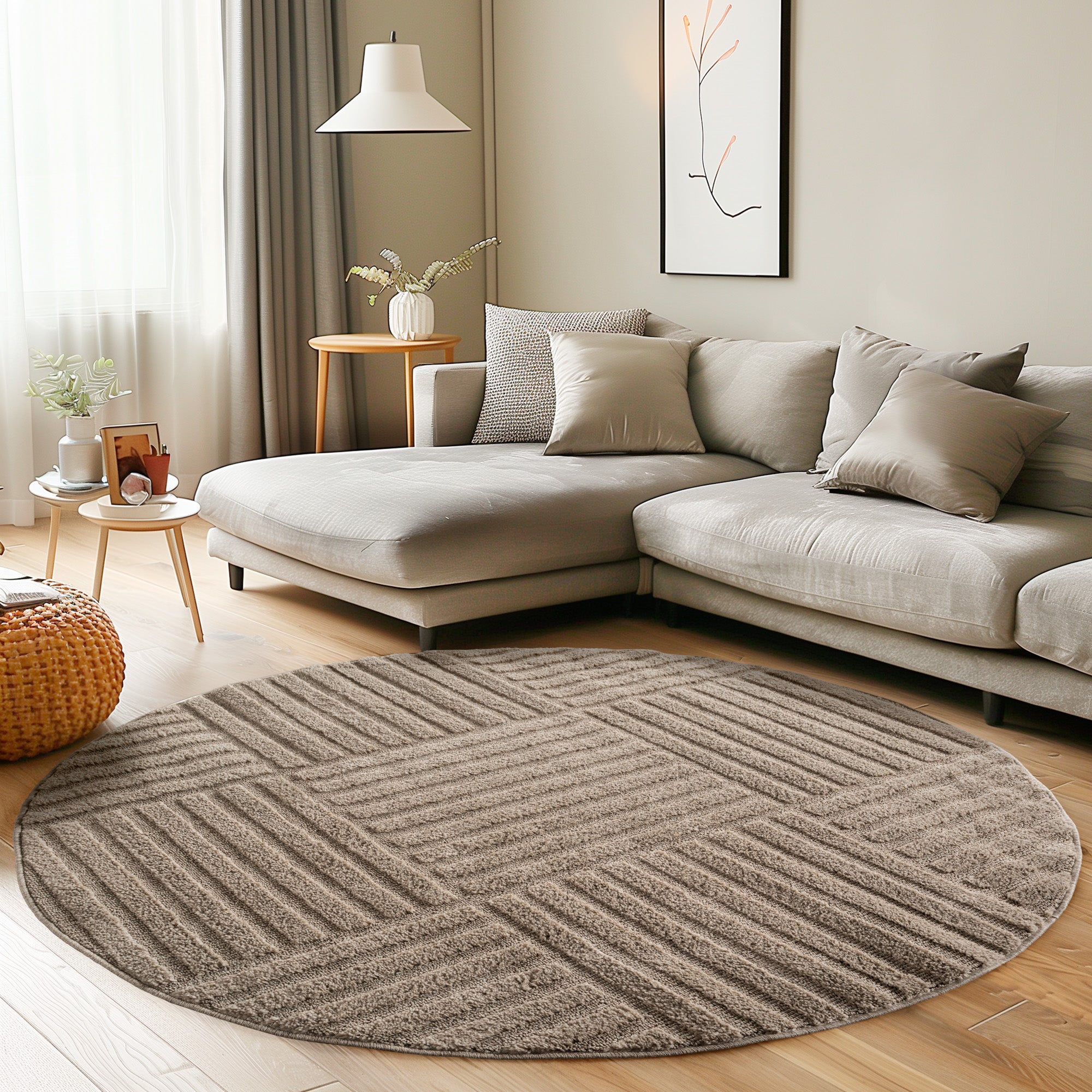 Teppich Wohnzimmer Schlafzimmer Küchenteppich Boho Stil Pflegeleicht Design