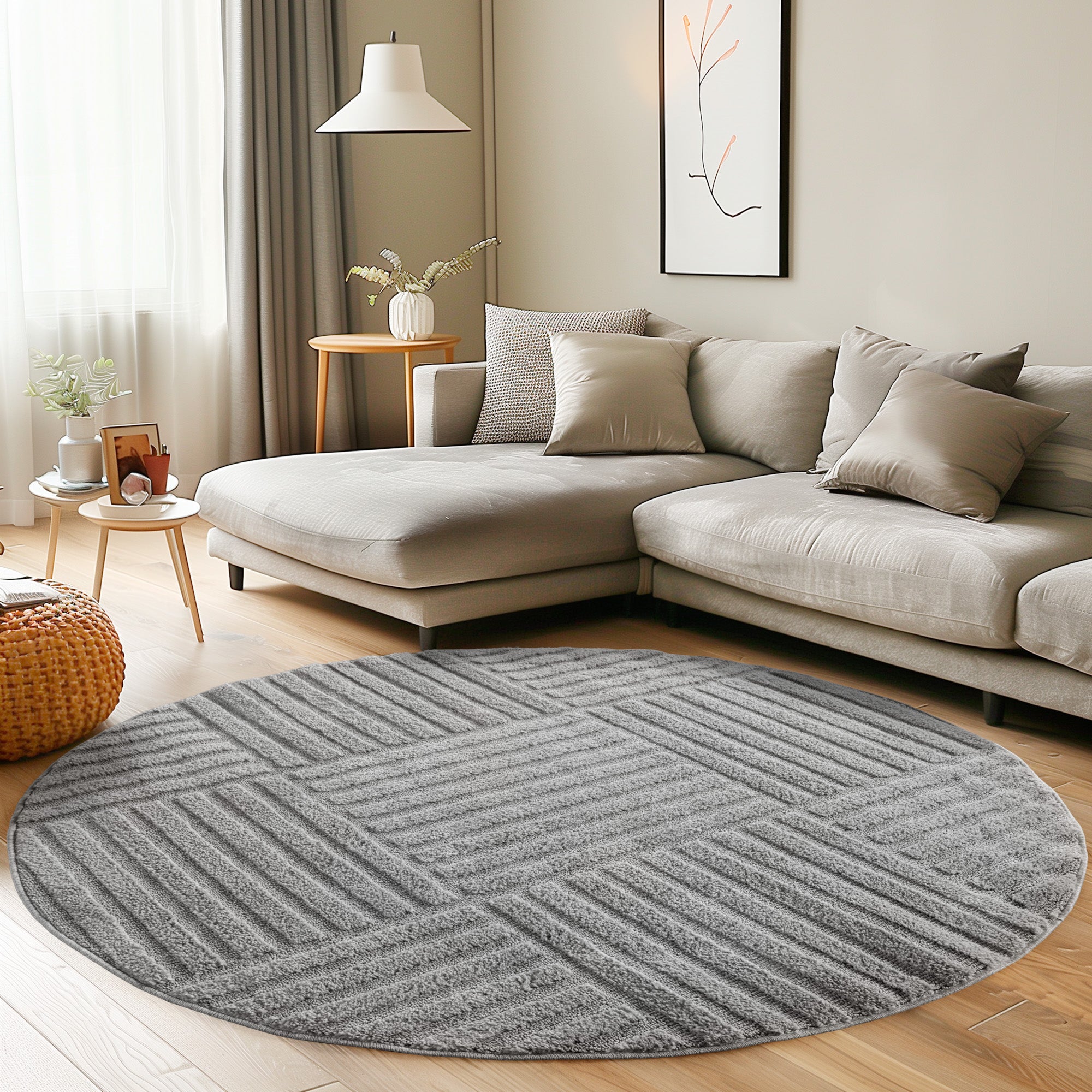 Teppich Wohnzimmer Schlafzimmer Küchenteppich Boho Stil Pflegeleicht Design