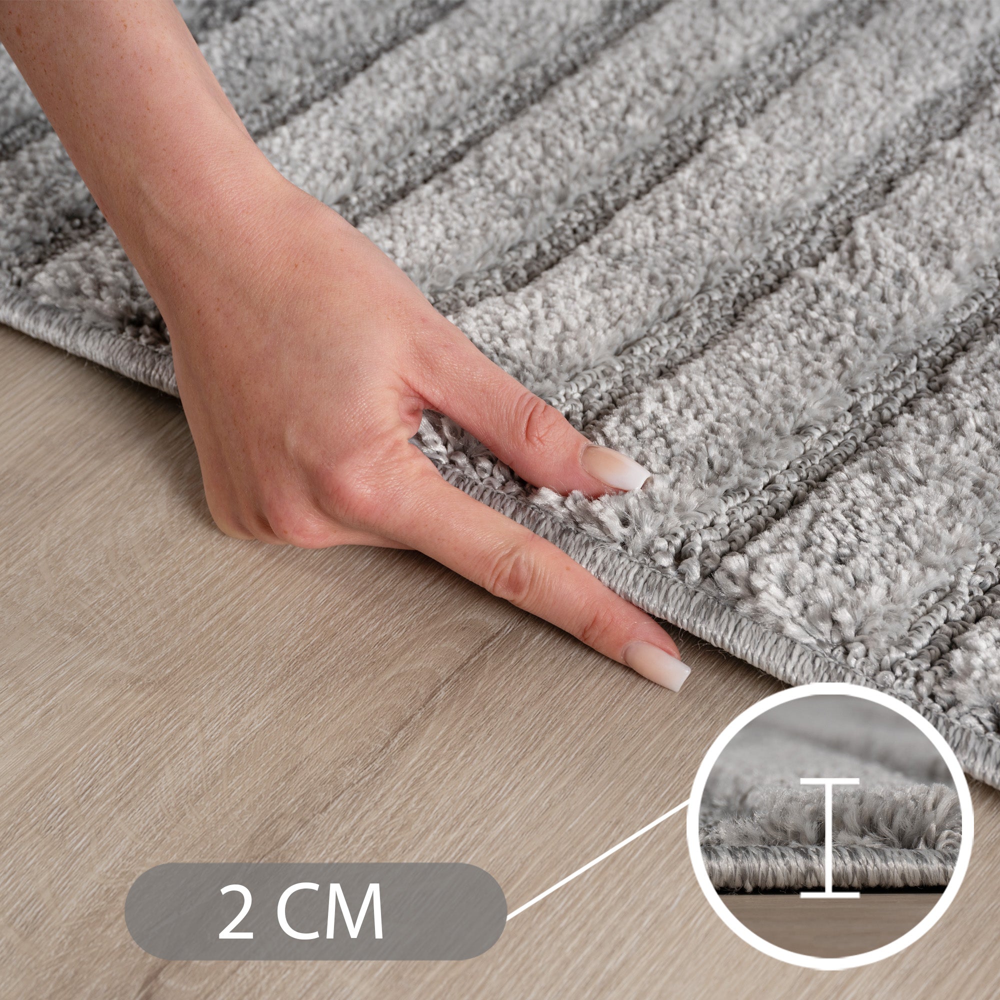 Teppich Wohnzimmer Schlafzimmer Küchenteppich Boho Stil Pflegeleicht Design