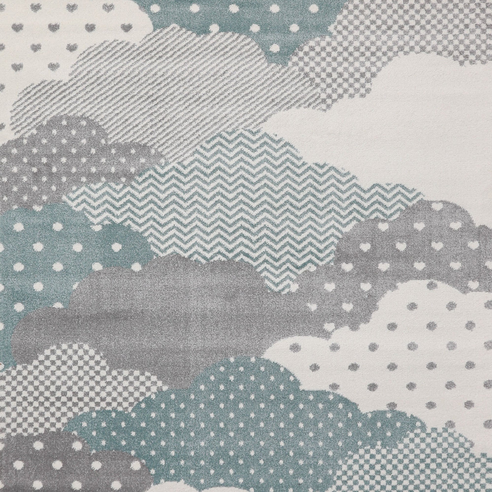 Kinderteppich Kinderzimmer Wolke Design Kinder Teppich Babyzimmer Weicher Flor