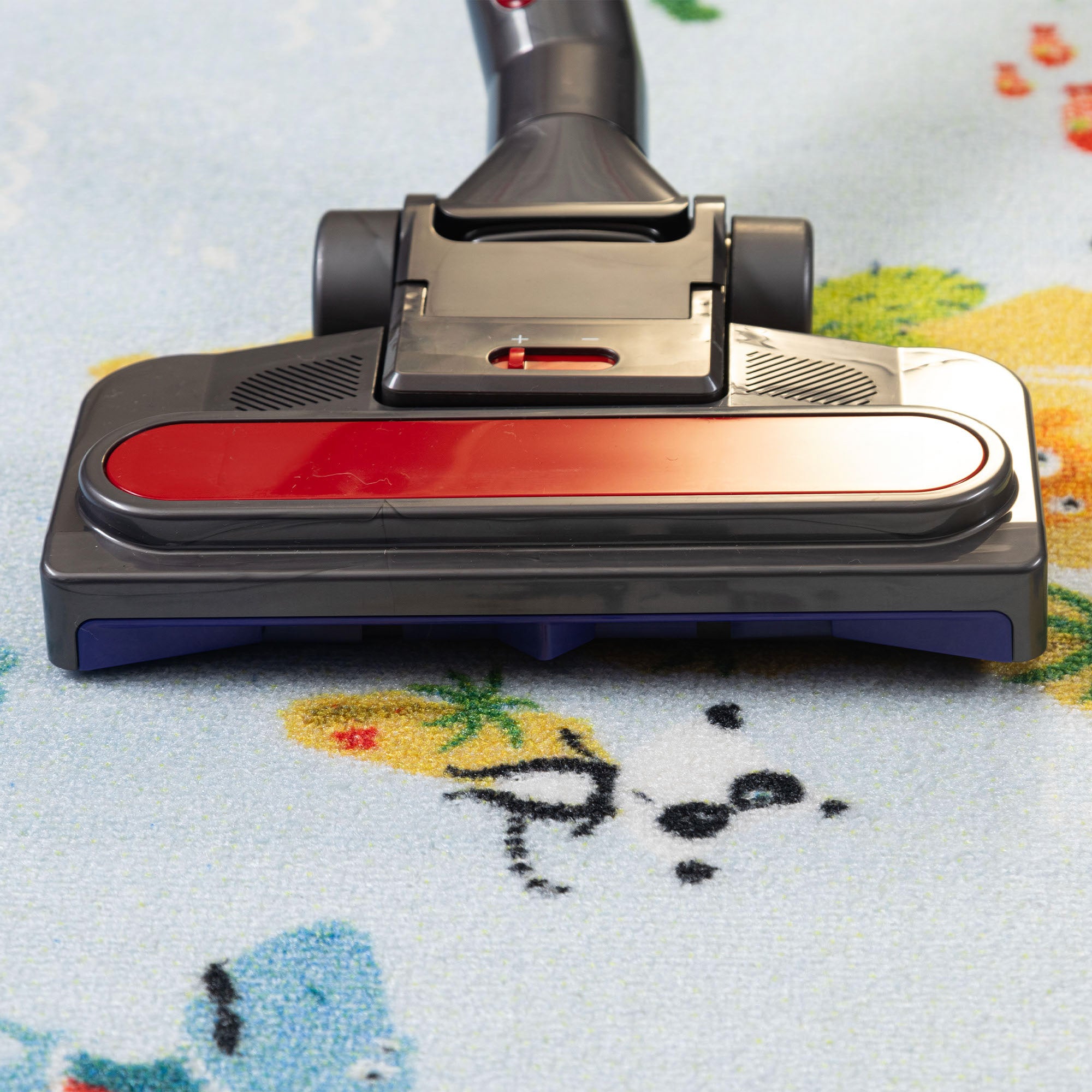 Kinderteppich Jungen oder Mädchen Weltkarte Tierdesign Spielteppich Rutschfest
