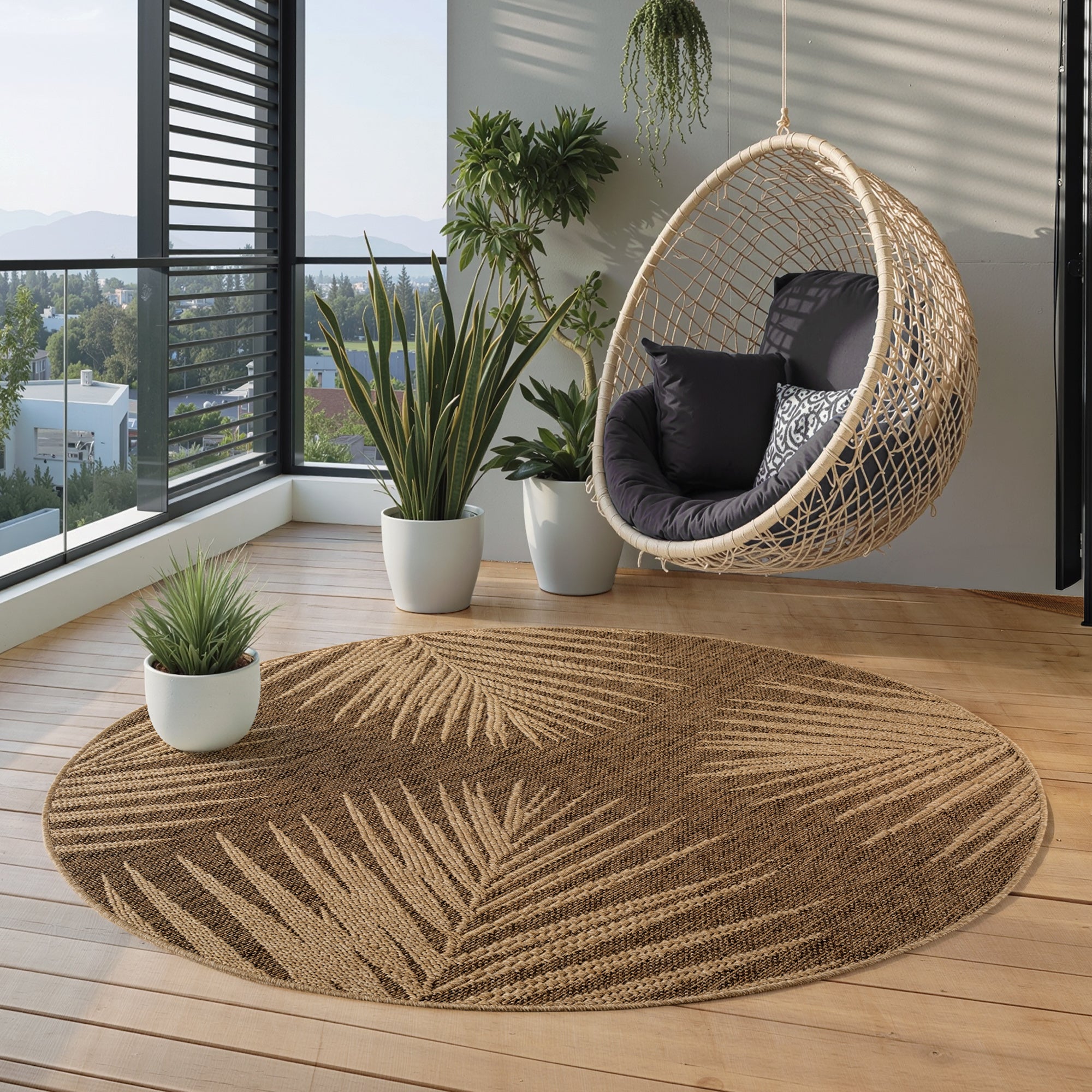 Tapis d'intérieur/extérieur Carpettex, résistant aux intempéries et robuste, idéal pour la cuisine, la terrasse et le jardin.