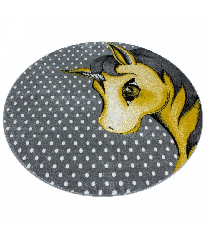 Children's carpet short pile lighthouse seafaring ship children's room gray beige