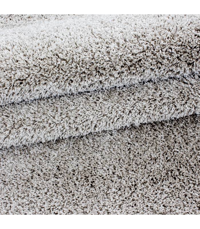 Hochflor Shaggy Langflor-Teppich Wohnzimmerteppich Soft Einfarbig in 14 Farben