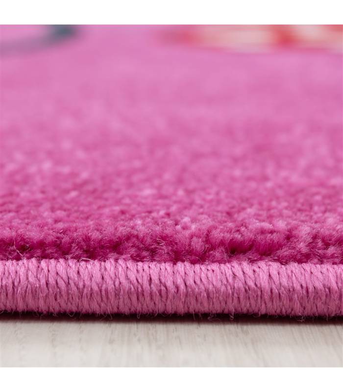 Children's carpet short pile lighthouse seafaring ship children's room gray beige