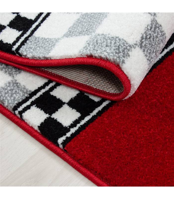 Children's carpet short pile lighthouse seafaring ship children's room gray beige