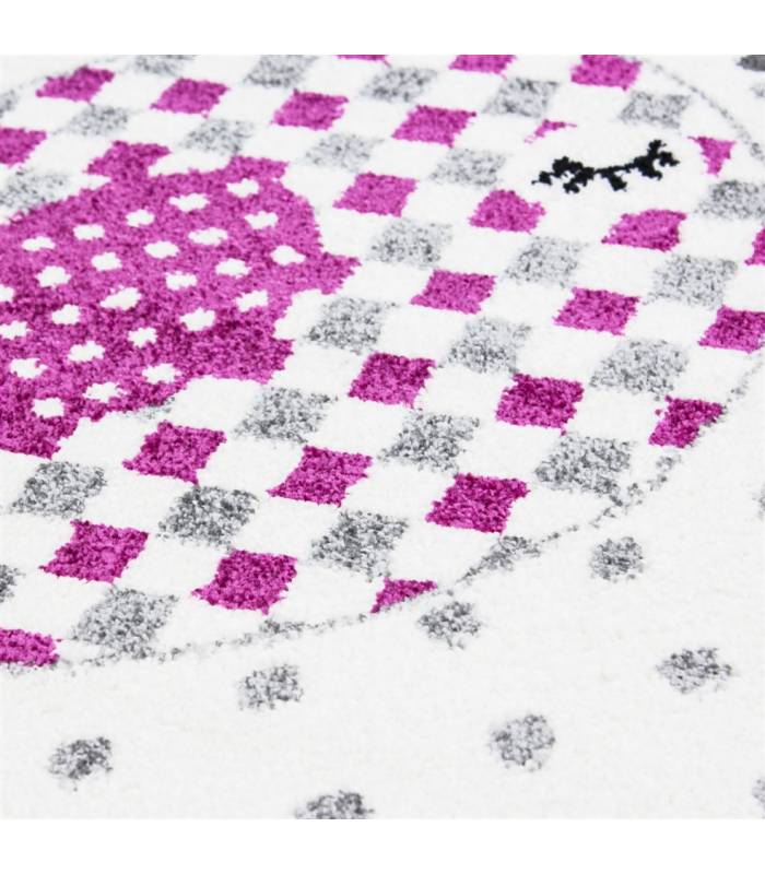 Children's carpet short pile lighthouse seafaring ship children's room gray beige