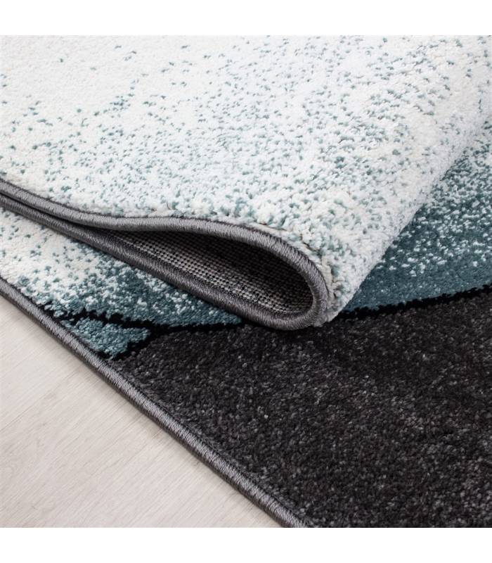 Children's carpet short pile lighthouse seafaring ship children's room gray beige