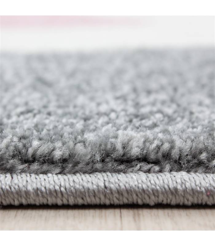 Children's carpet short pile lighthouse seafaring ship children's room gray beige