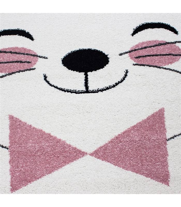 Children's carpet short pile lighthouse seafaring ship children's room gray beige