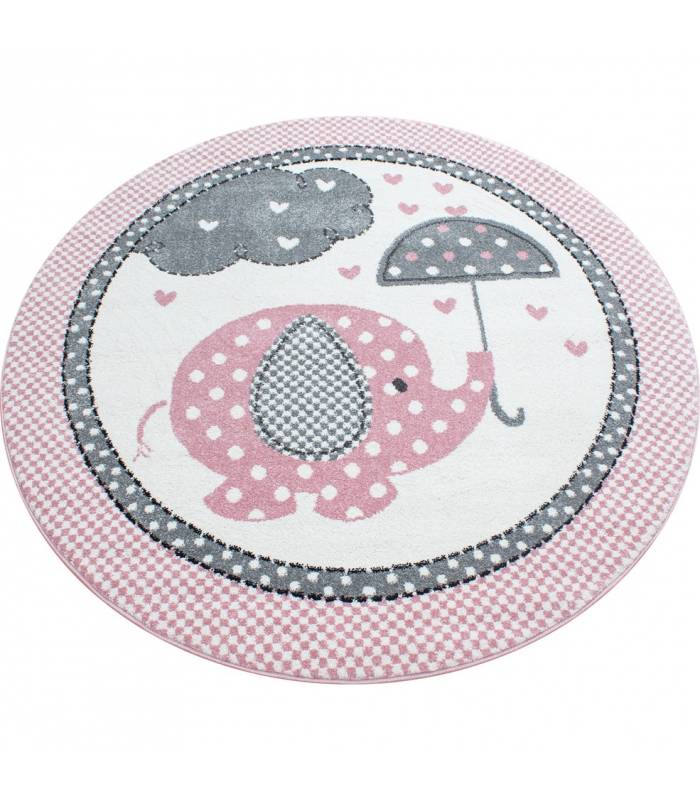 Children's carpet short pile lighthouse seafaring ship children's room gray beige