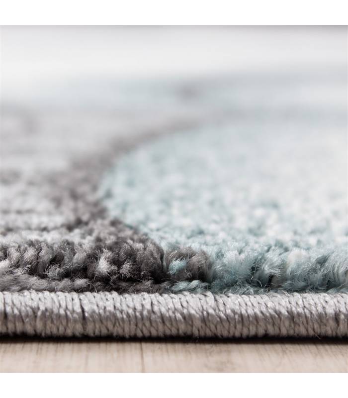 Children's carpet short pile lighthouse seafaring ship children's room gray beige