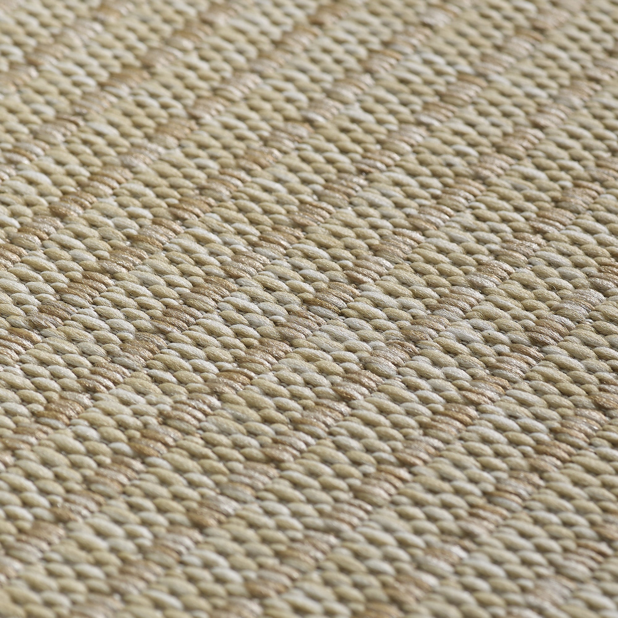 Teppich Wohnzimmer Beige Hochflor Läufer Flur Skandi Boho Teppich 3D Design