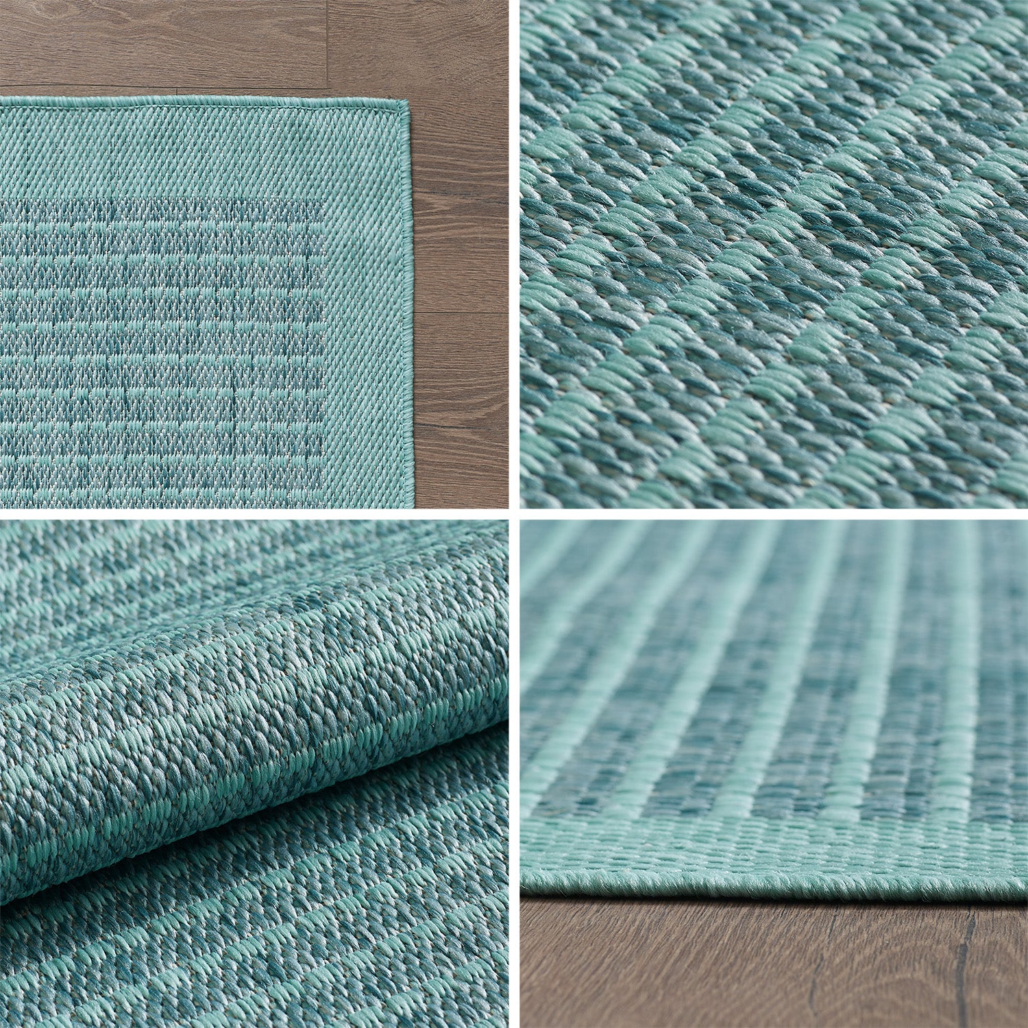 Teppich Wohnzimmer Beige Hochflor Läufer Flur Skandi Boho Teppich 3D Design