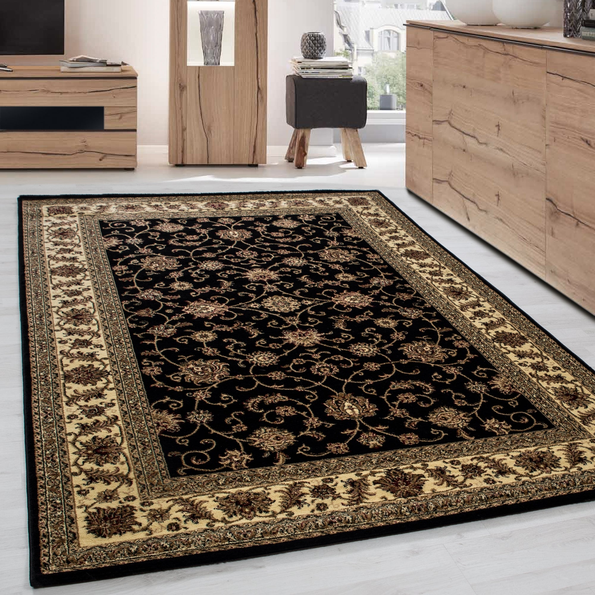 Tapis Orinet tapis tissé aspect classique tapis design oriental salon