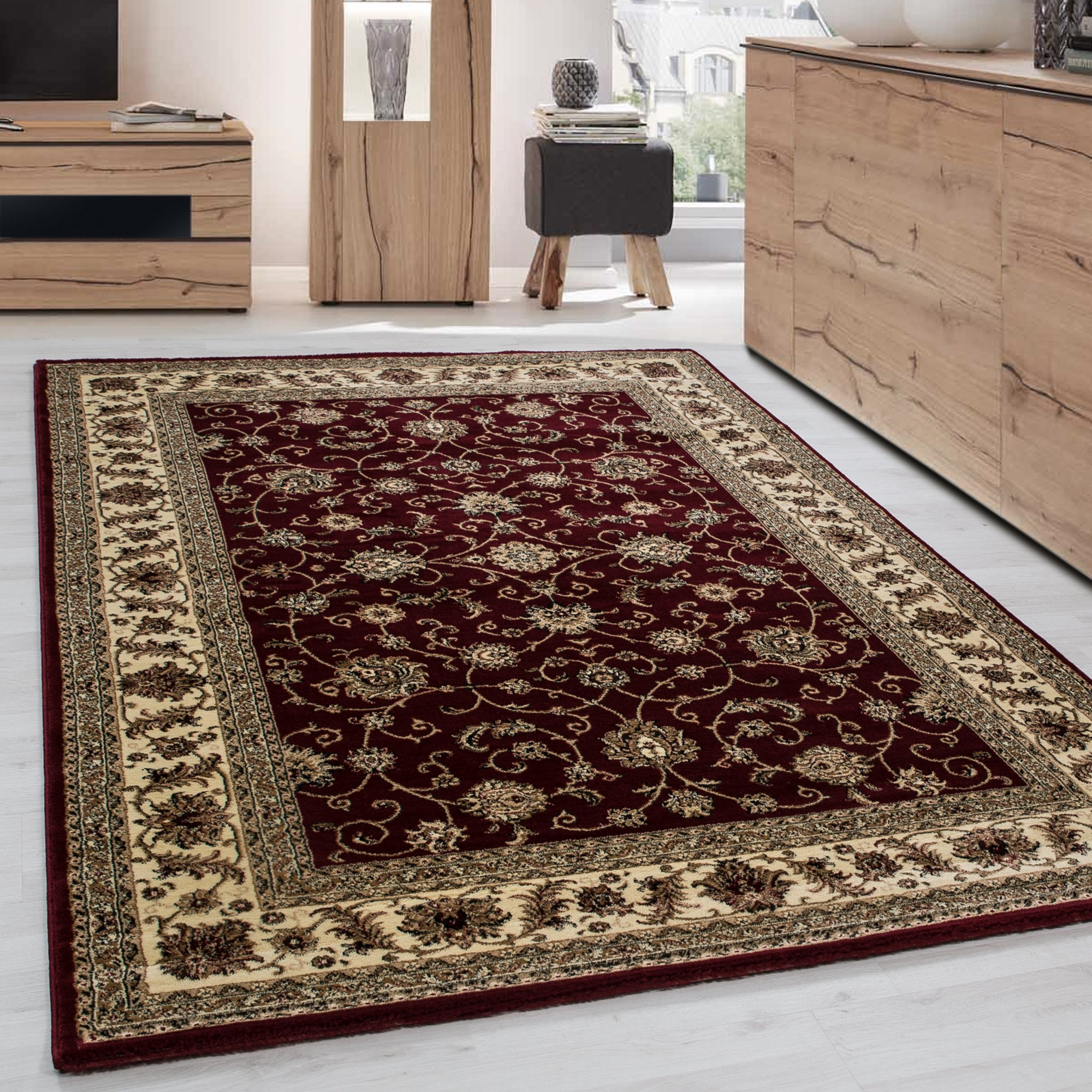 Tapis Orinet tapis tissé aspect classique tapis design oriental salon