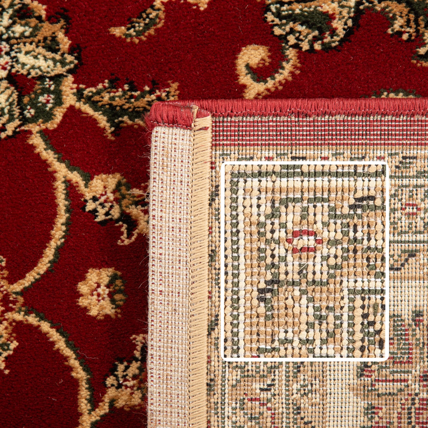 Orinet Teppich Klassisch Optik Webteppich orientalisch Design Teppich Wohnzimmer