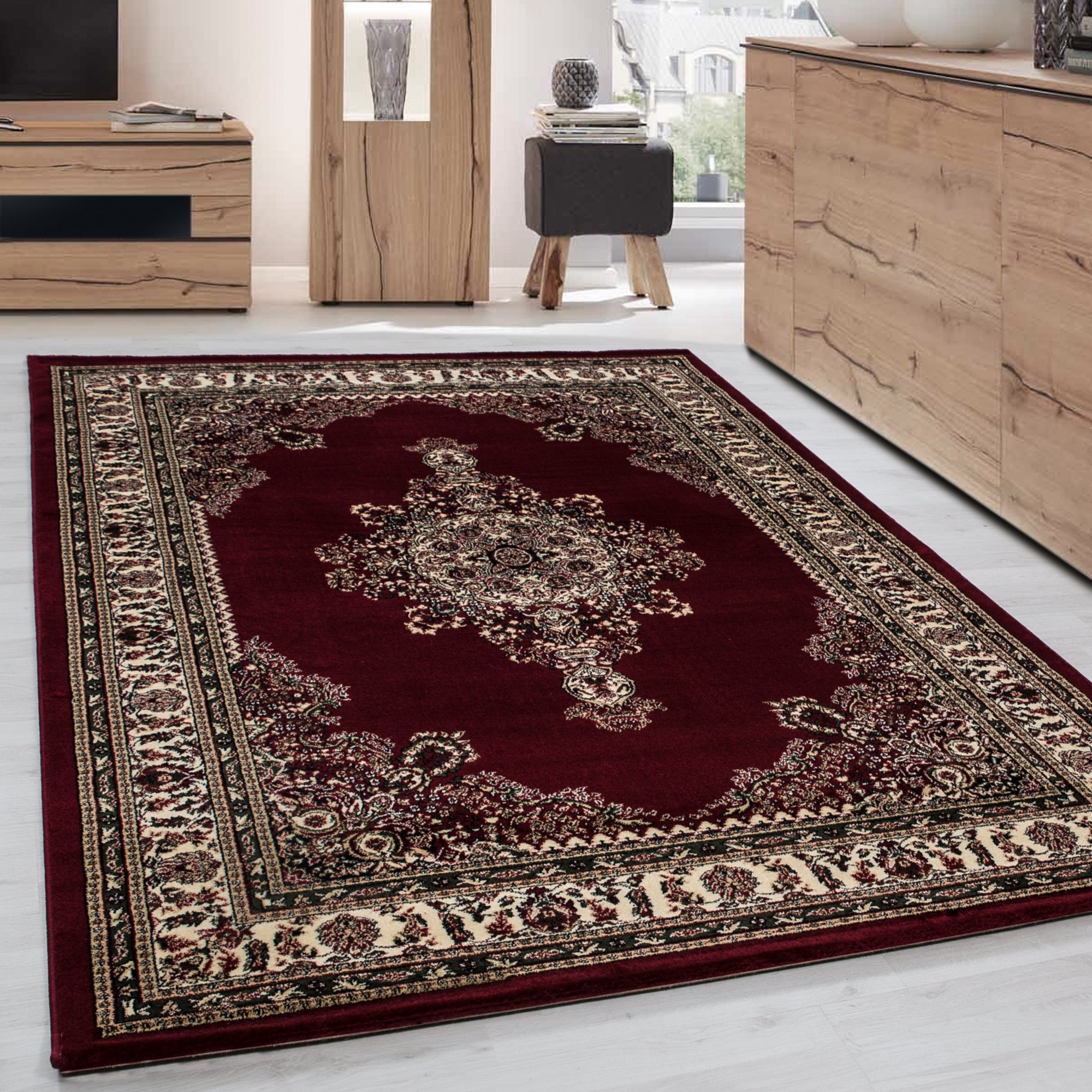 Tapis Orinet tapis tissé aspect classique tapis design oriental salon