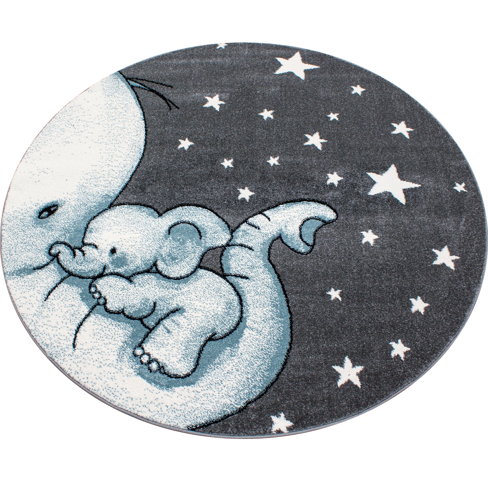 Tapis enfant garçon éléphant design tapis chambre bébé chambre enfant facile d'entretien