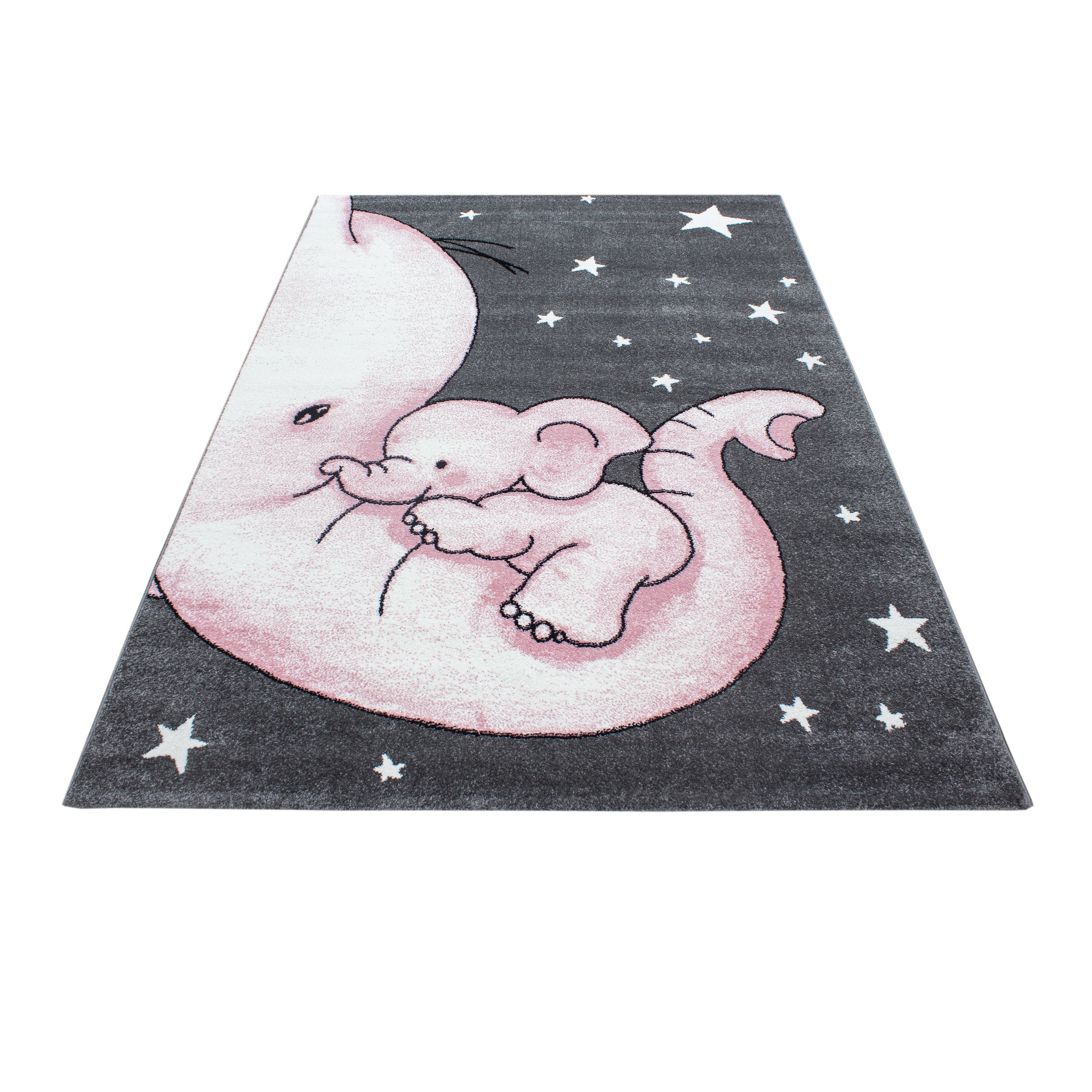 Children's carpet girl elephant design baby room carpet children's room