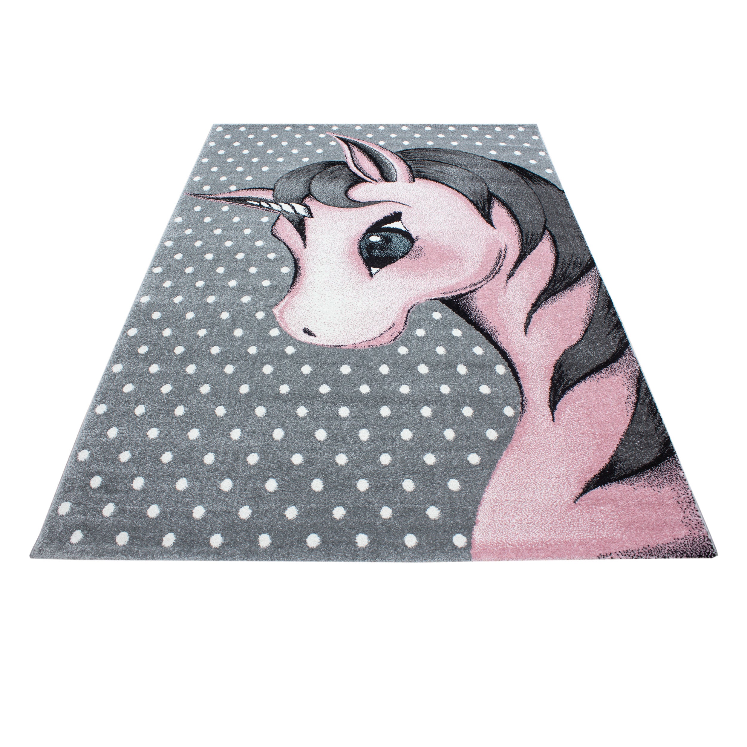 Children's carpet girls cute unicorn design baby room carpet children's room