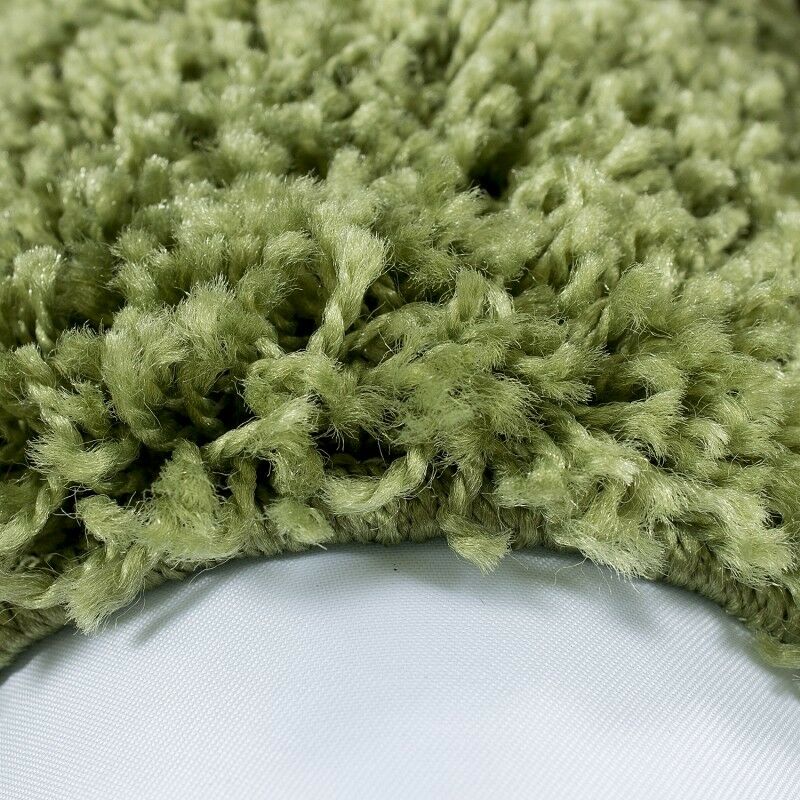 Hochflor Shaggy Langflor-Teppich Wohnzimmerteppich Soft Bordüre - Viele Farben