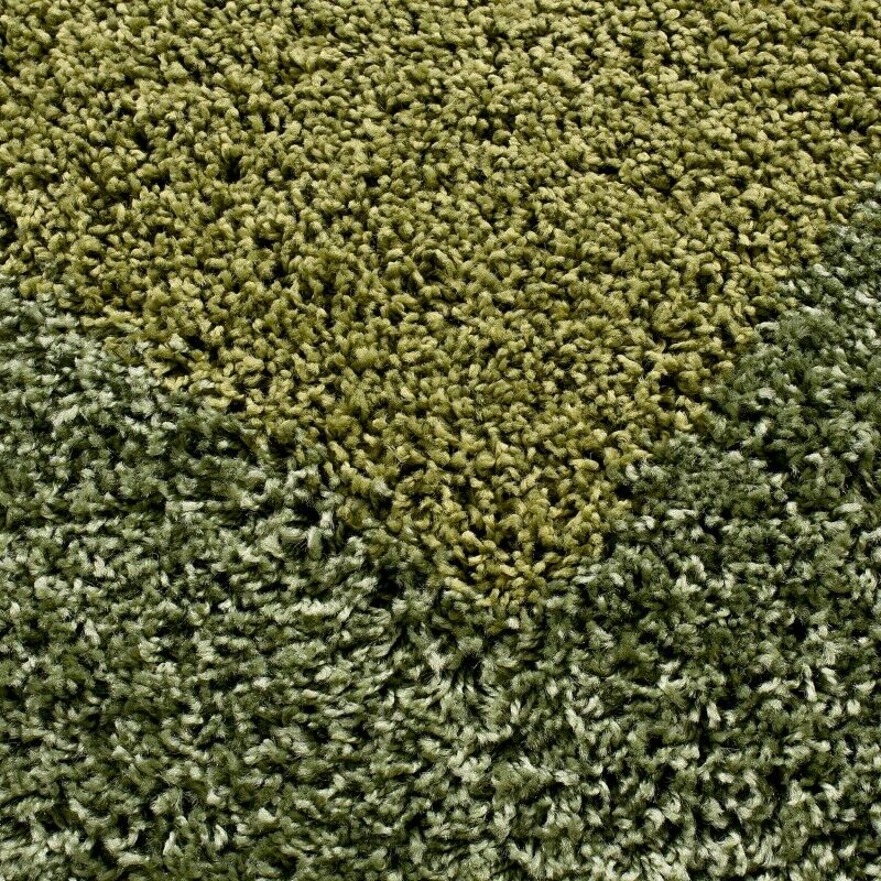 Hochflor Shaggy Langflor-Teppich Wohnzimmerteppich Soft Bordüre - Viele Farben