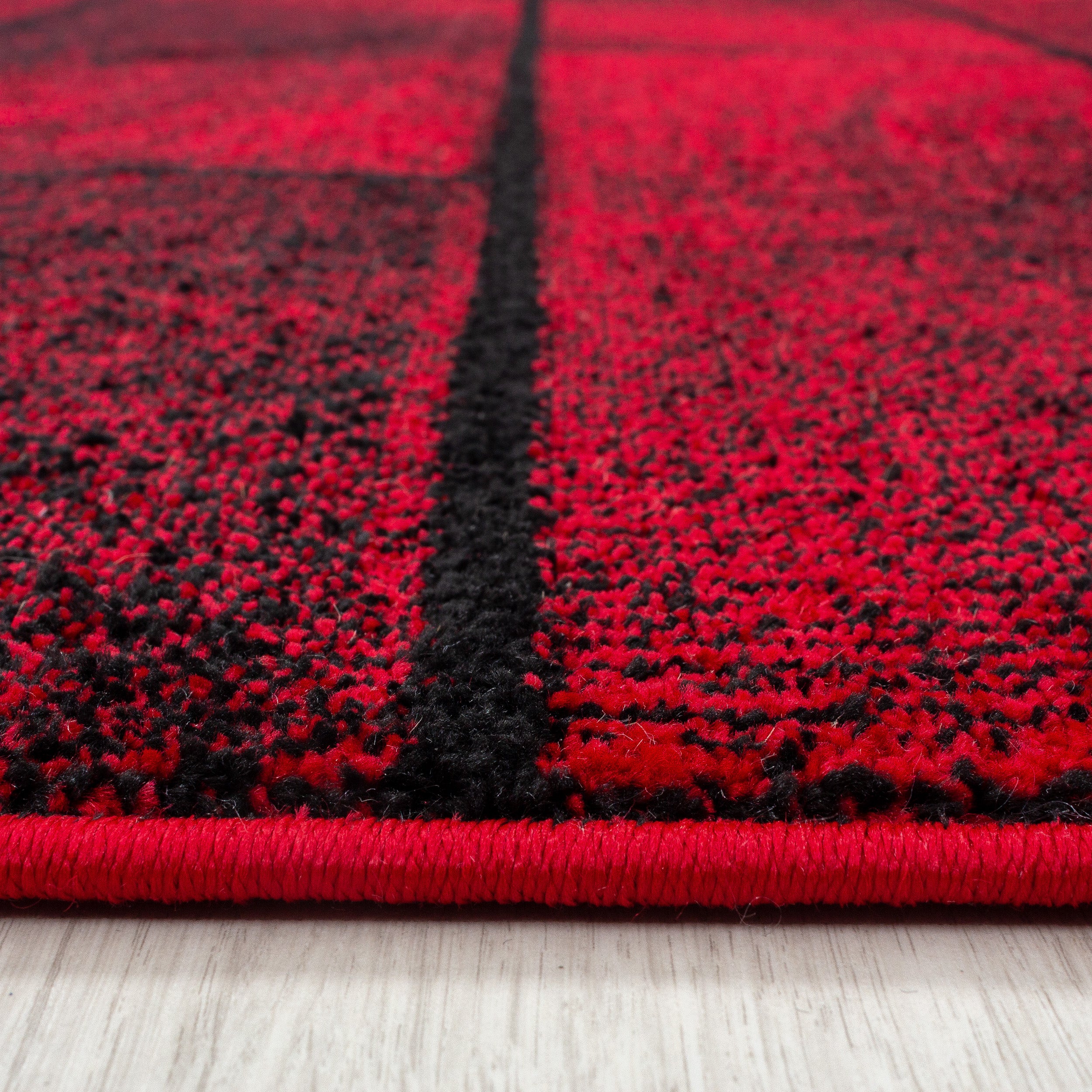 Modern Designer Kurzflor Teppich Geometrisch Design Weich Teppich Wohnzimmer