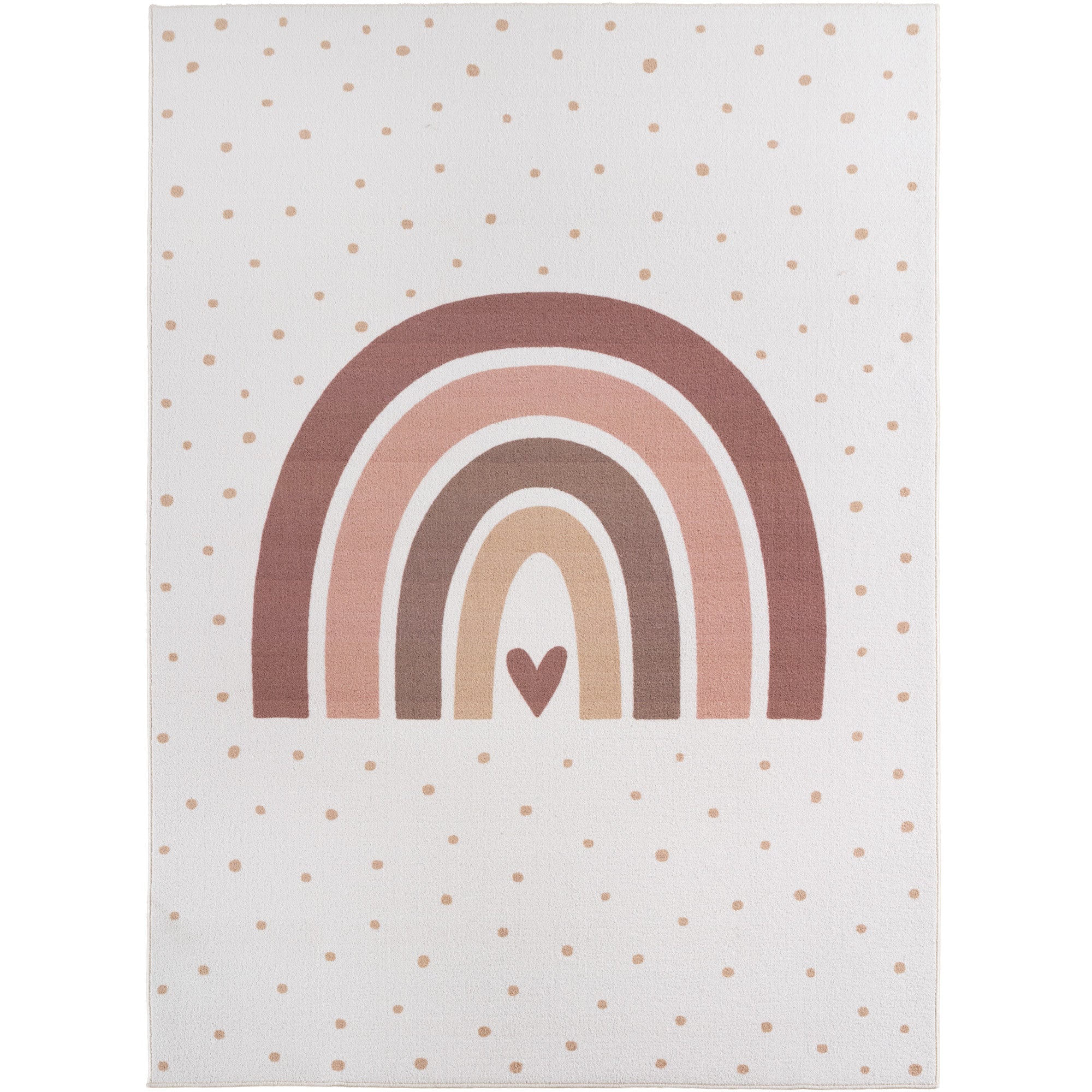 Carpettex Kinderteppich Regenbogen Spielteppich für Kinderzimmer Spielecken