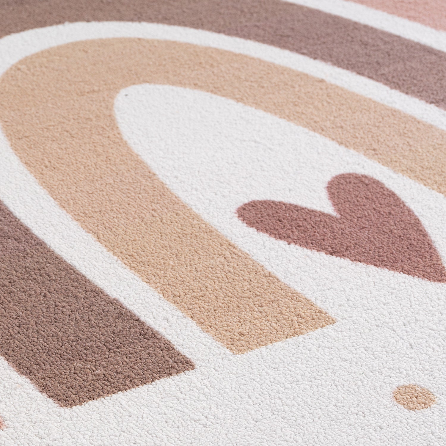 Carpettex Kinderteppich Regenbogen Spielteppich für Kinderzimmer Spielecken