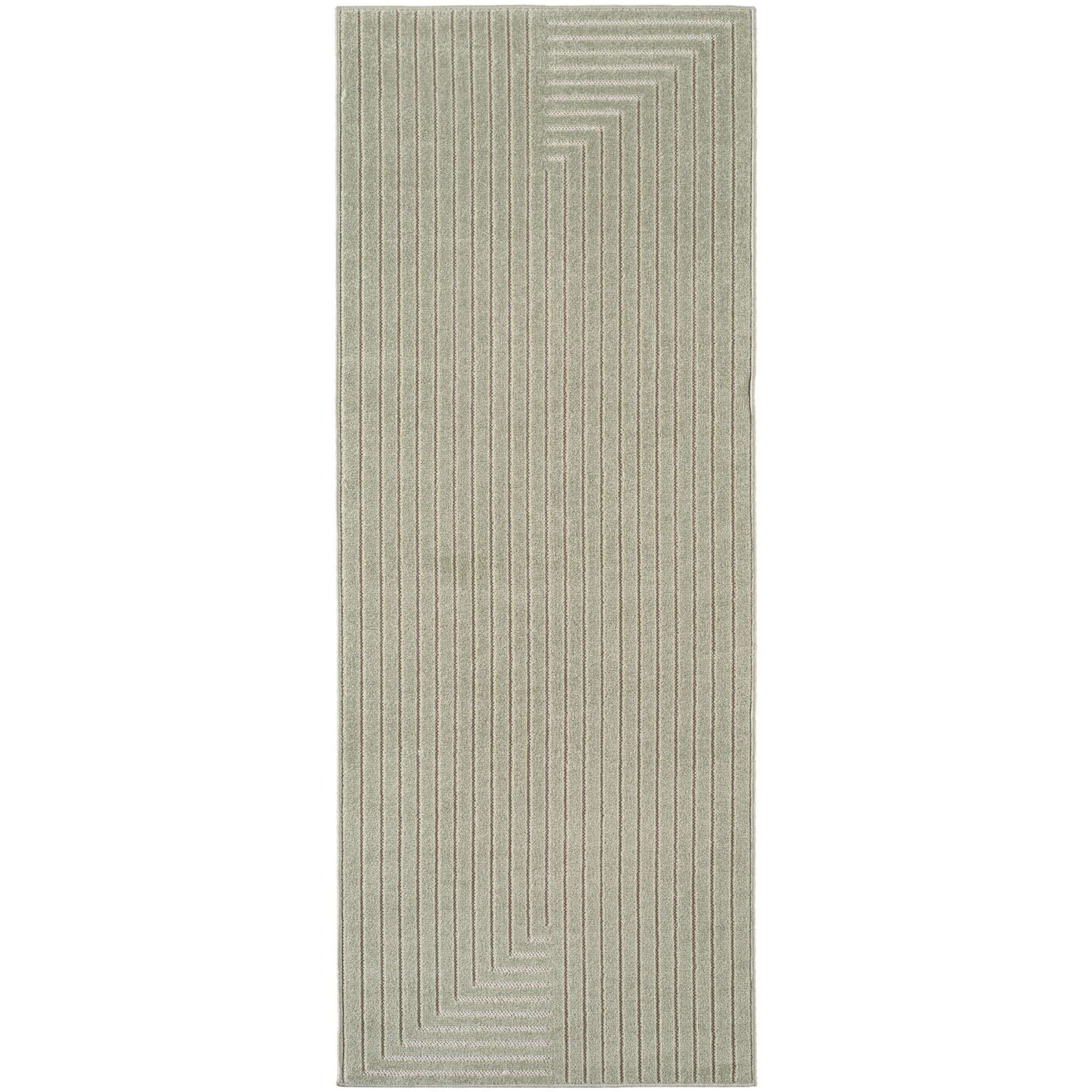 Carpettex Kurzflor Teppich 3D Hoch-Tief Skandi Boho Indoor Outdoor
