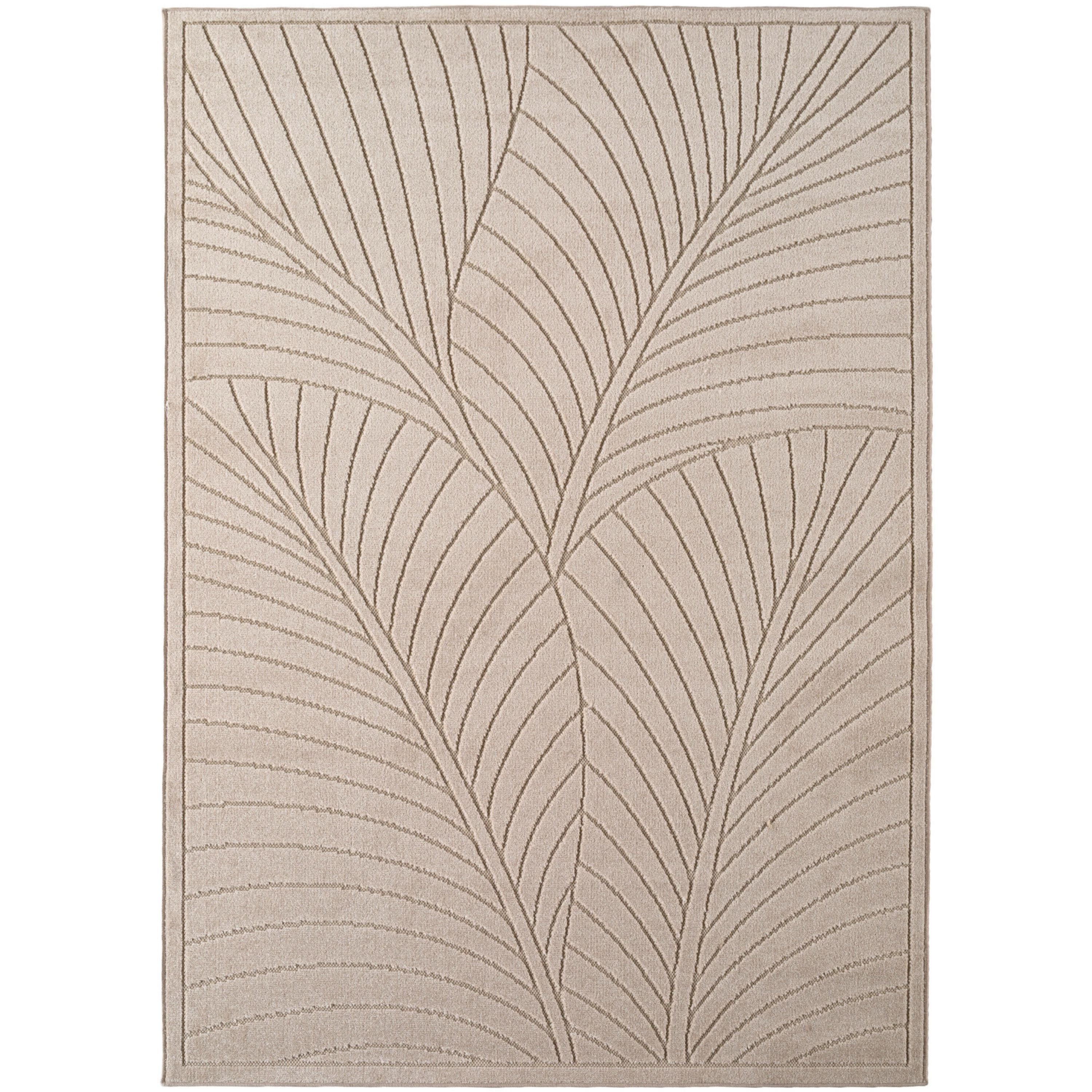 Carpettex Kurzflor Teppich 3D Hoch-Tief Skandi Boho Indoor Outdoor