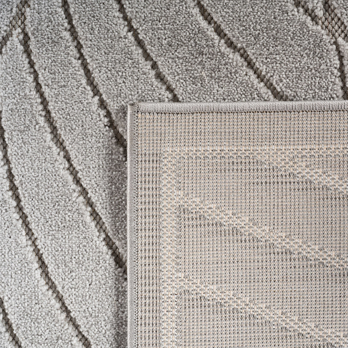Carpettex Kurzflor Teppich 3D Hoch-Tief Skandi Boho Indoor Outdoor