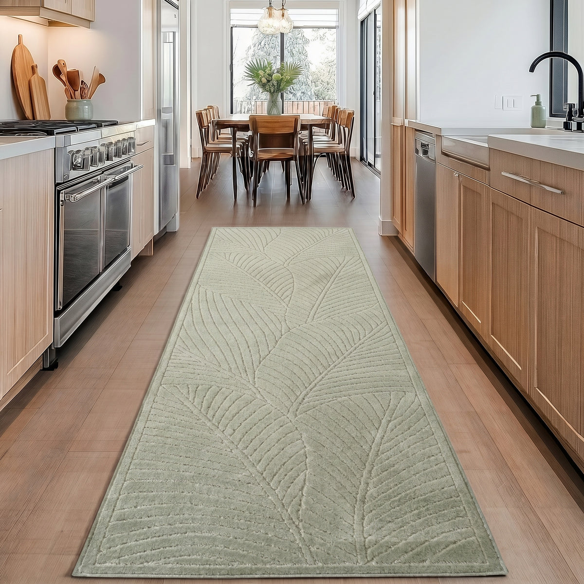 Carpettex Kurzflor Teppich 3D Hoch-Tief Skandi Boho Indoor Outdoor