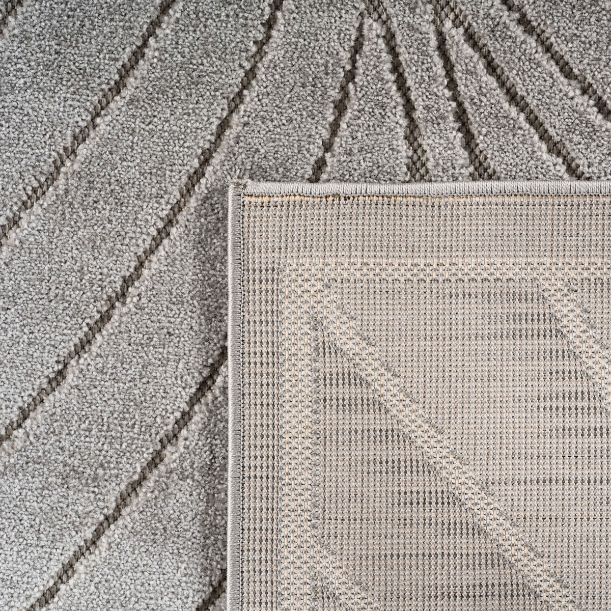 Carpettex Kurzflor Teppich 3D Hoch-Tief Skandi Boho Indoor Outdoor