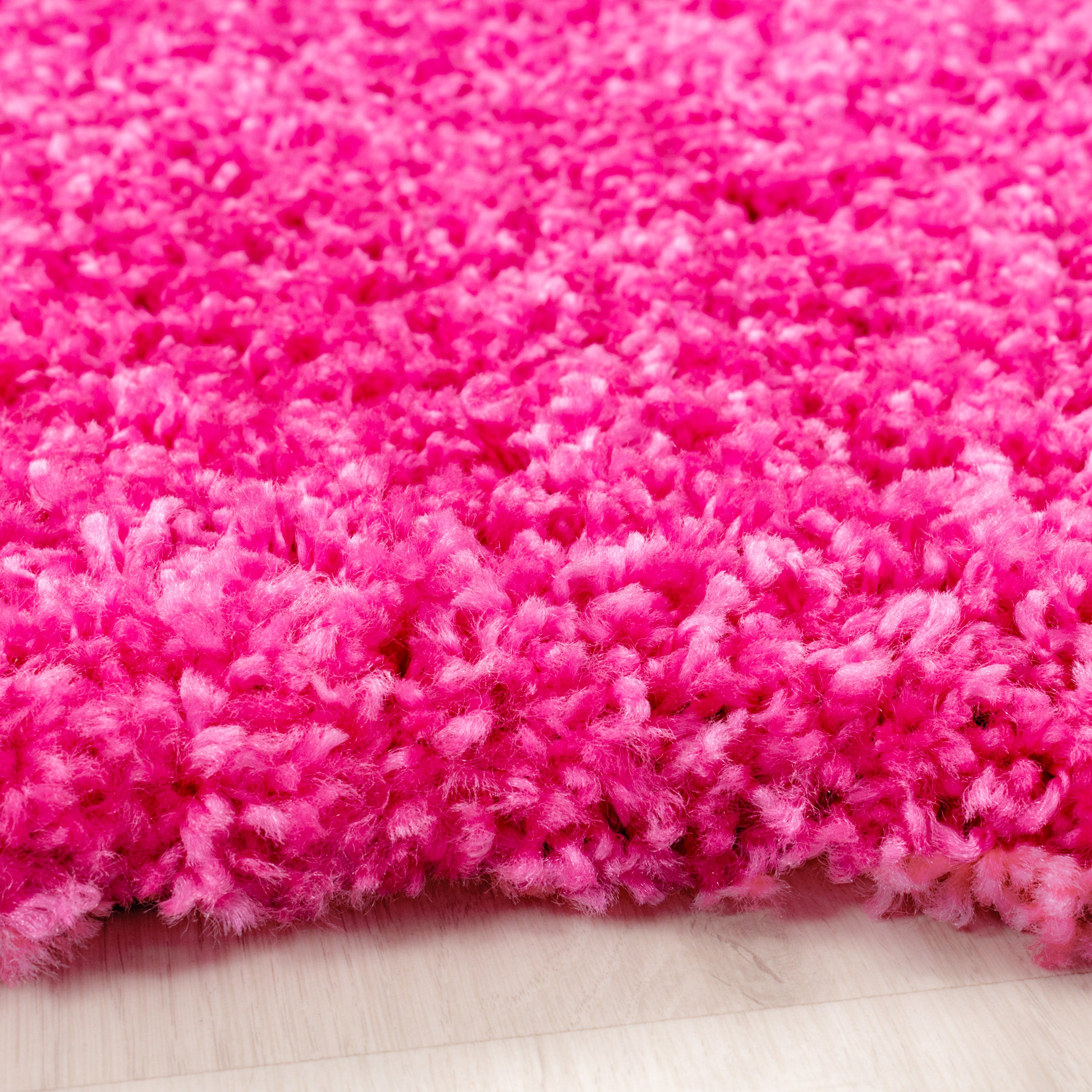 Teppich Sternform  Kinderteppich Hochflor Shaggy Stern muster Pink Farbe