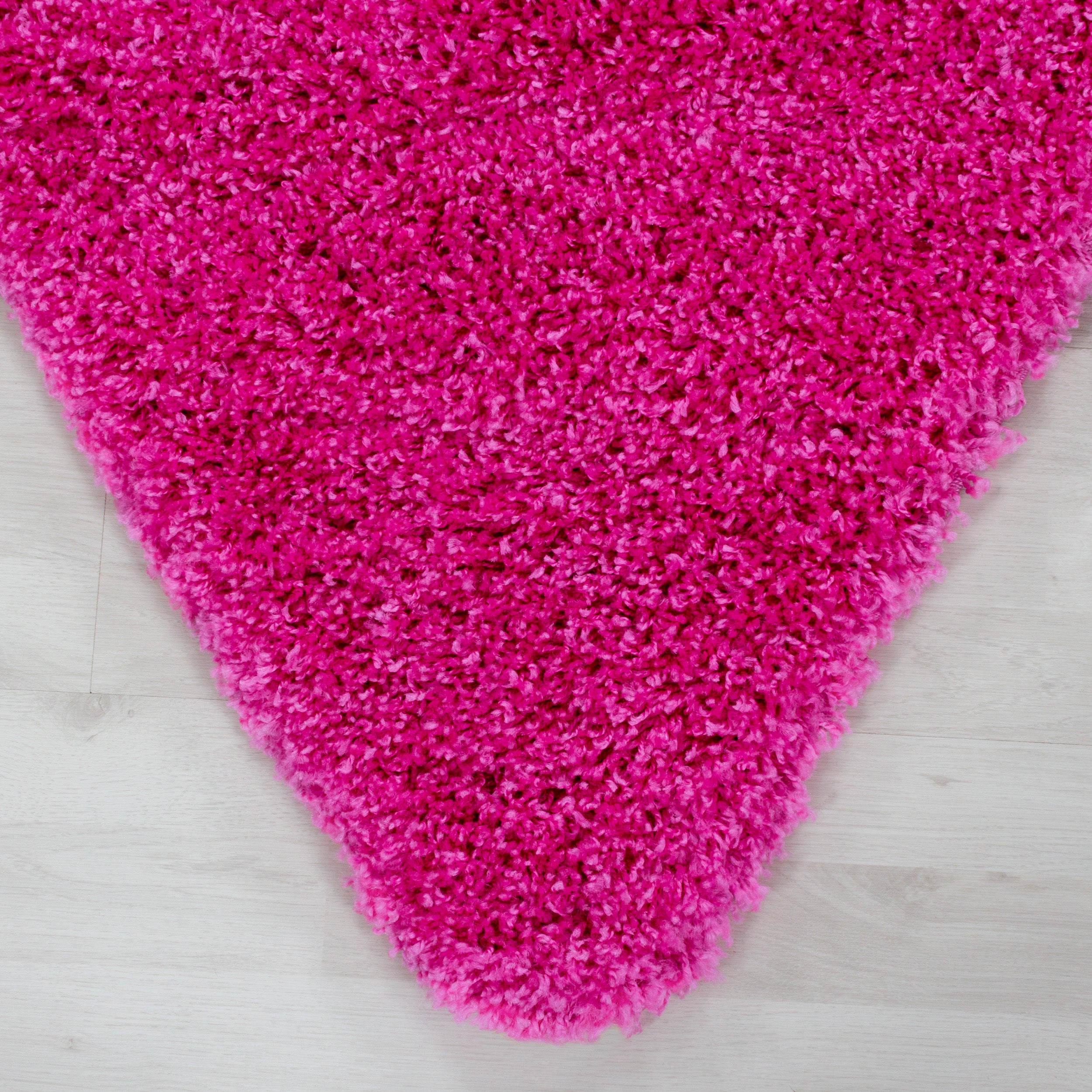 Teppich Sternform  Kinderteppich Hochflor Shaggy Stern muster Pink Farbe